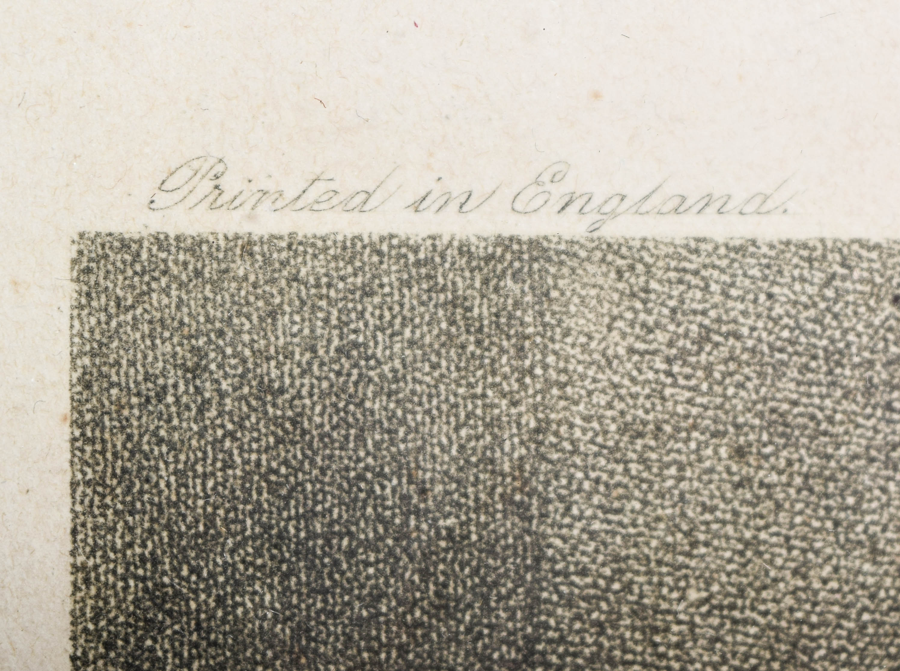 Antique "Cries of London: Plate I" Framed Hand-Painted Engraving