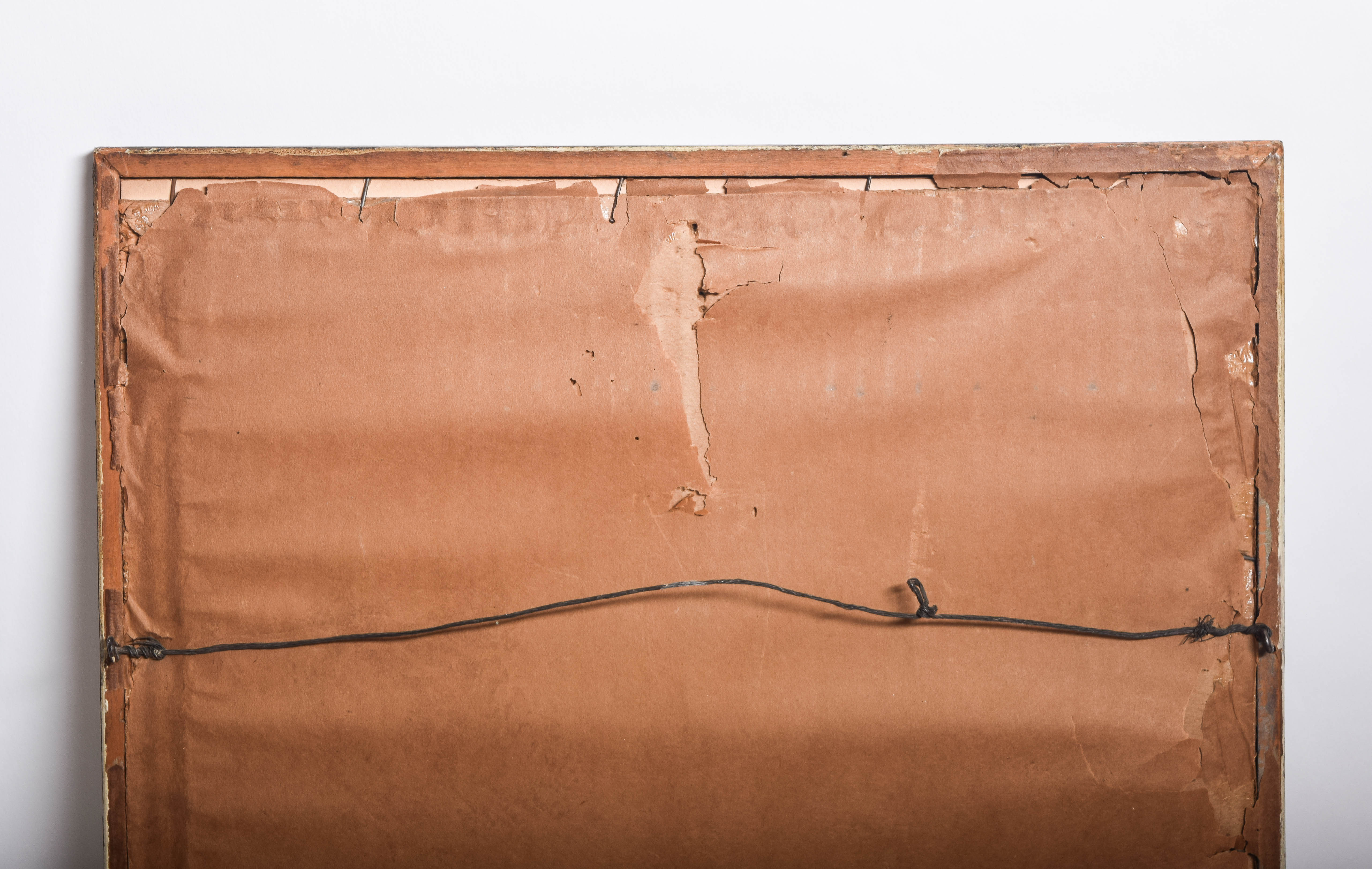 Antique "Cries of London: Plate I" Framed Hand-Painted Engraving