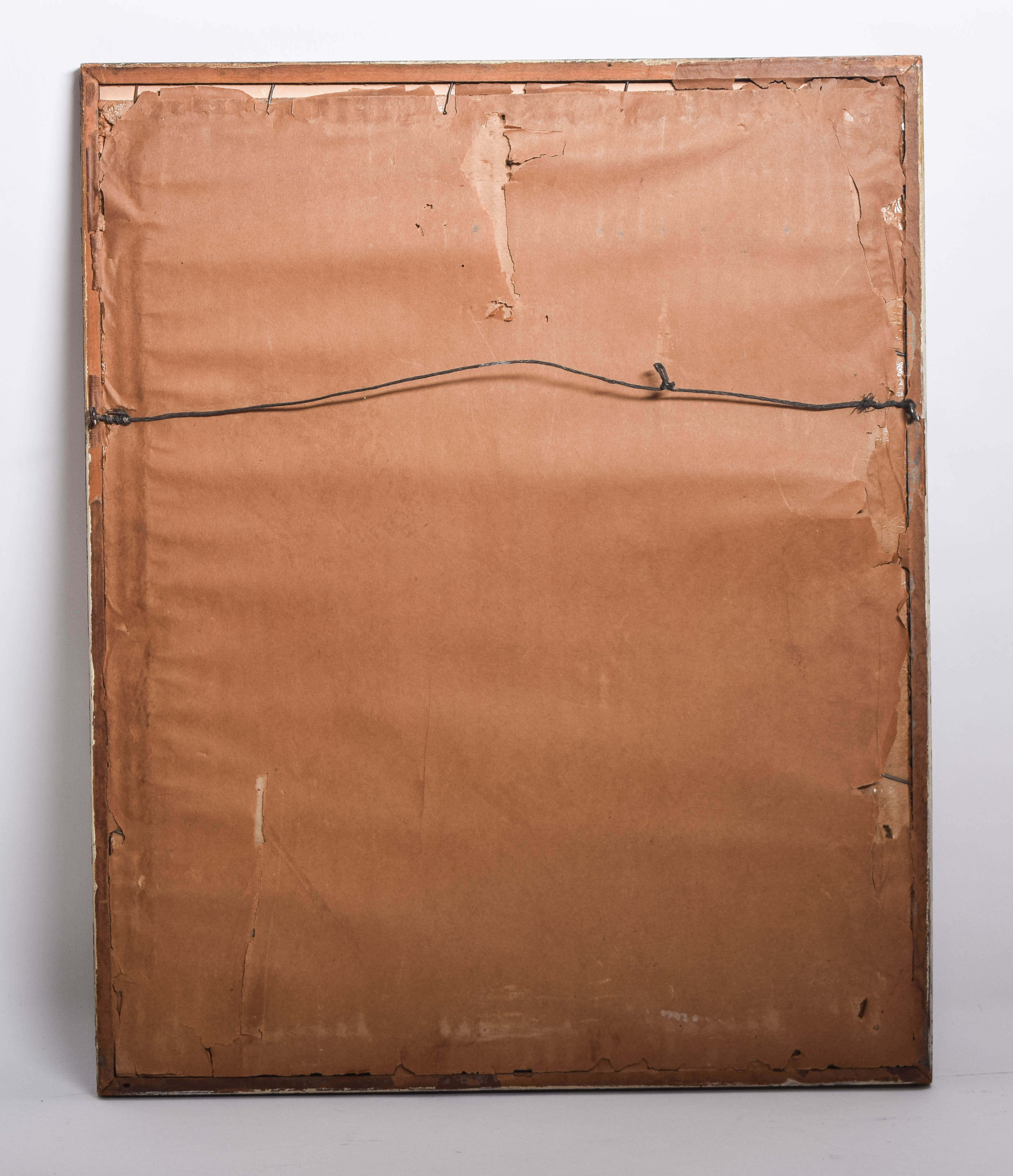 Antique "Cries of London: Plate I" Framed Hand-Painted Engraving