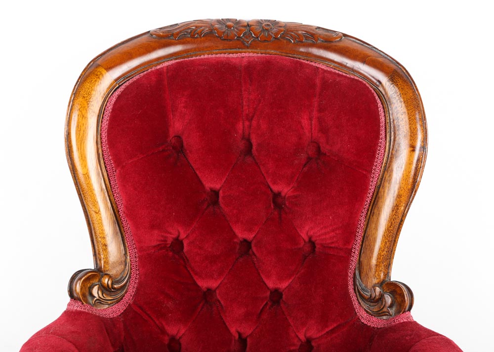 Doll-Sized Victorian Chair