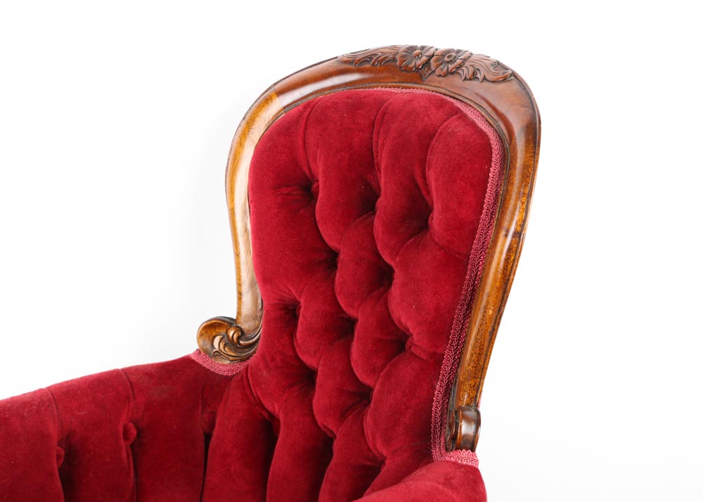 Doll-Sized Victorian Chair