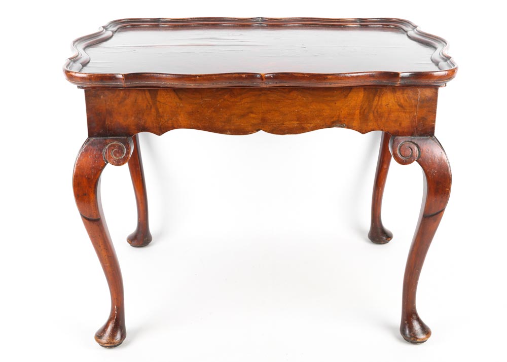 Early 20th Century Chippendale Style Tray-Top Tea Table