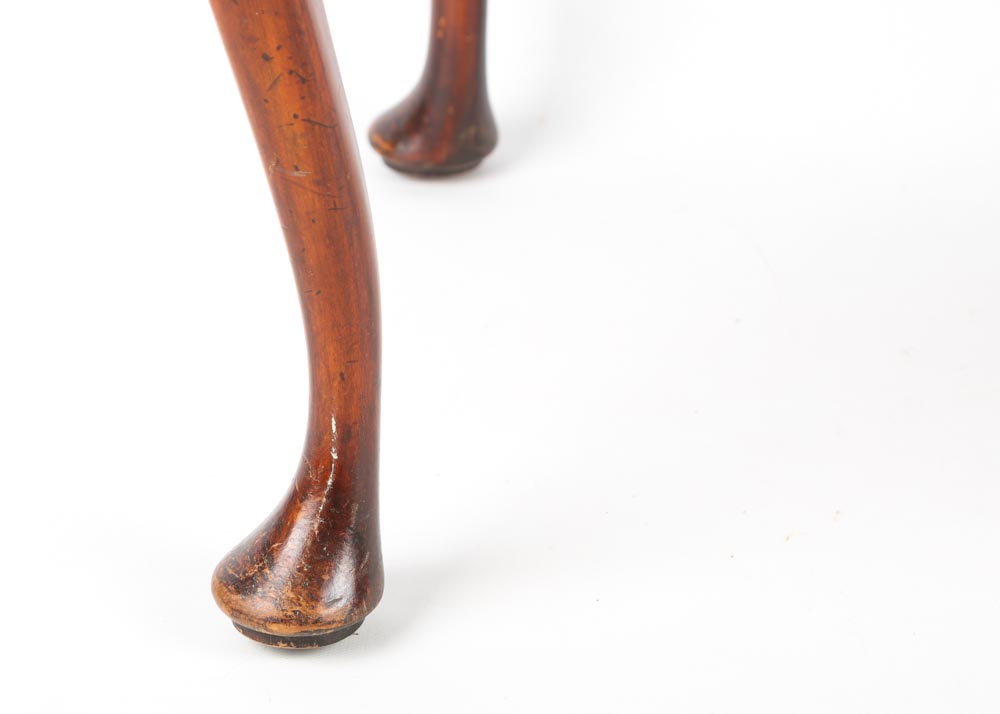 Early 20th Century Chippendale Style Tray-Top Tea Table