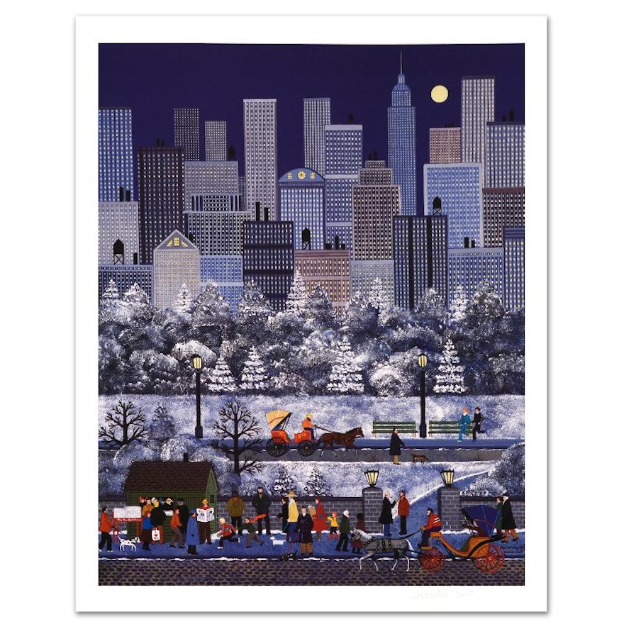 Jane Wooster Scott "New York, New York" Limited Edition Lithograph