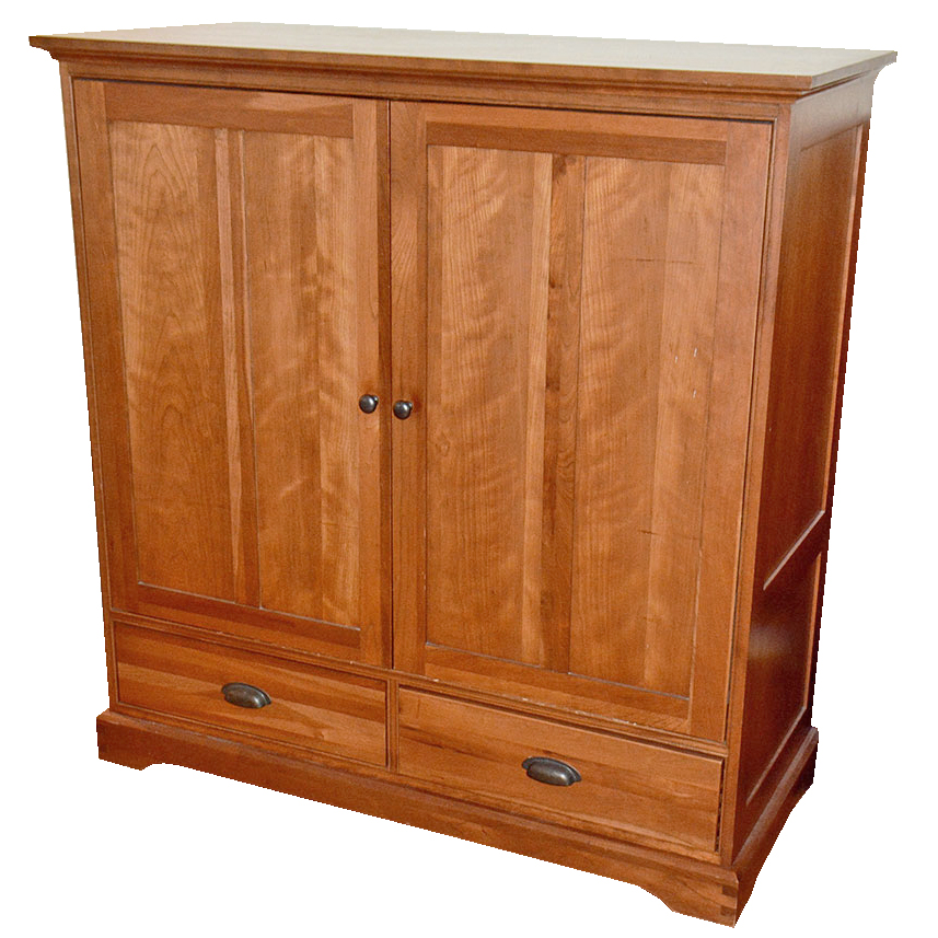 Michaels Furniture Co. for Restoration Hardware Cherry Entertainment Cabinet