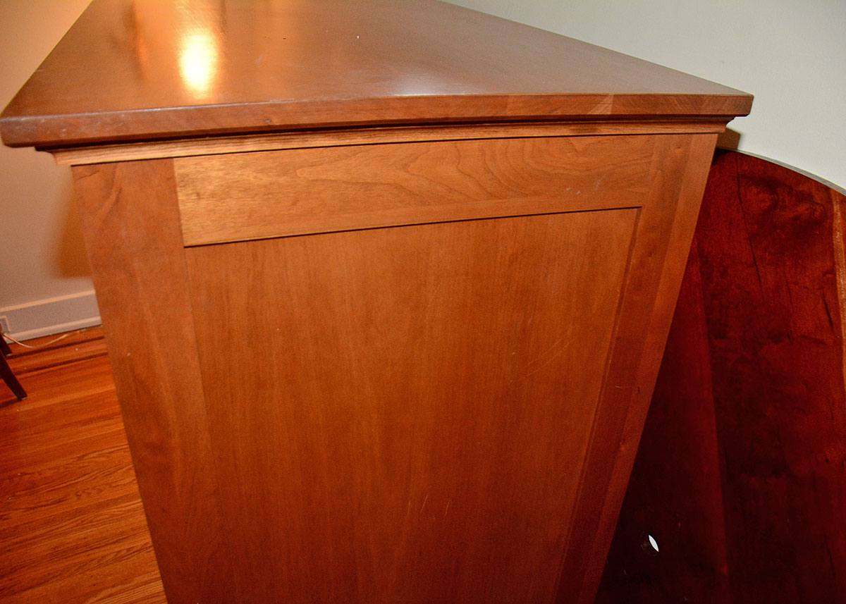 Michaels Furniture Co. for Restoration Hardware Cherry Entertainment Cabinet