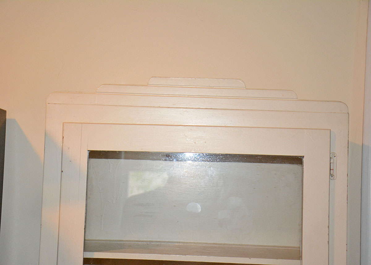 Vintage Art Deco Kitchen China Cabinet