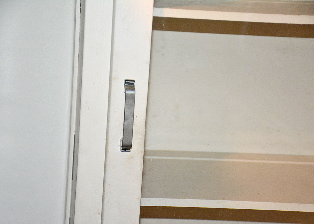 Vintage Art Deco Kitchen China Cabinet