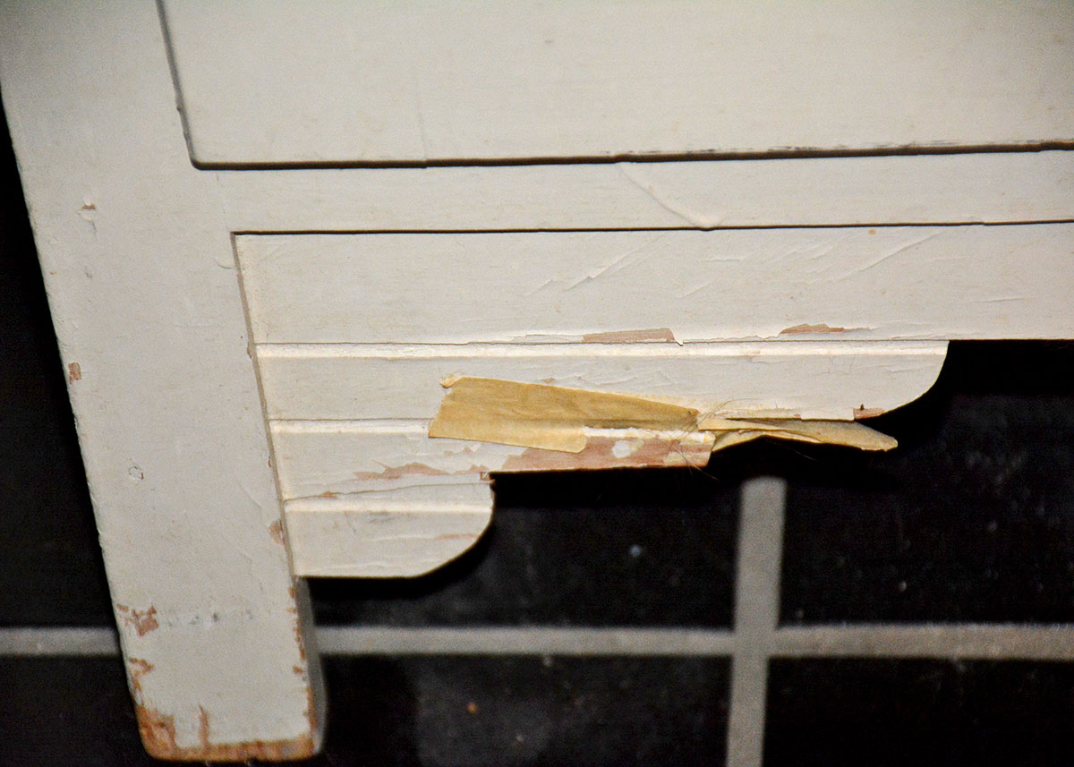 Vintage Art Deco Kitchen China Cabinet