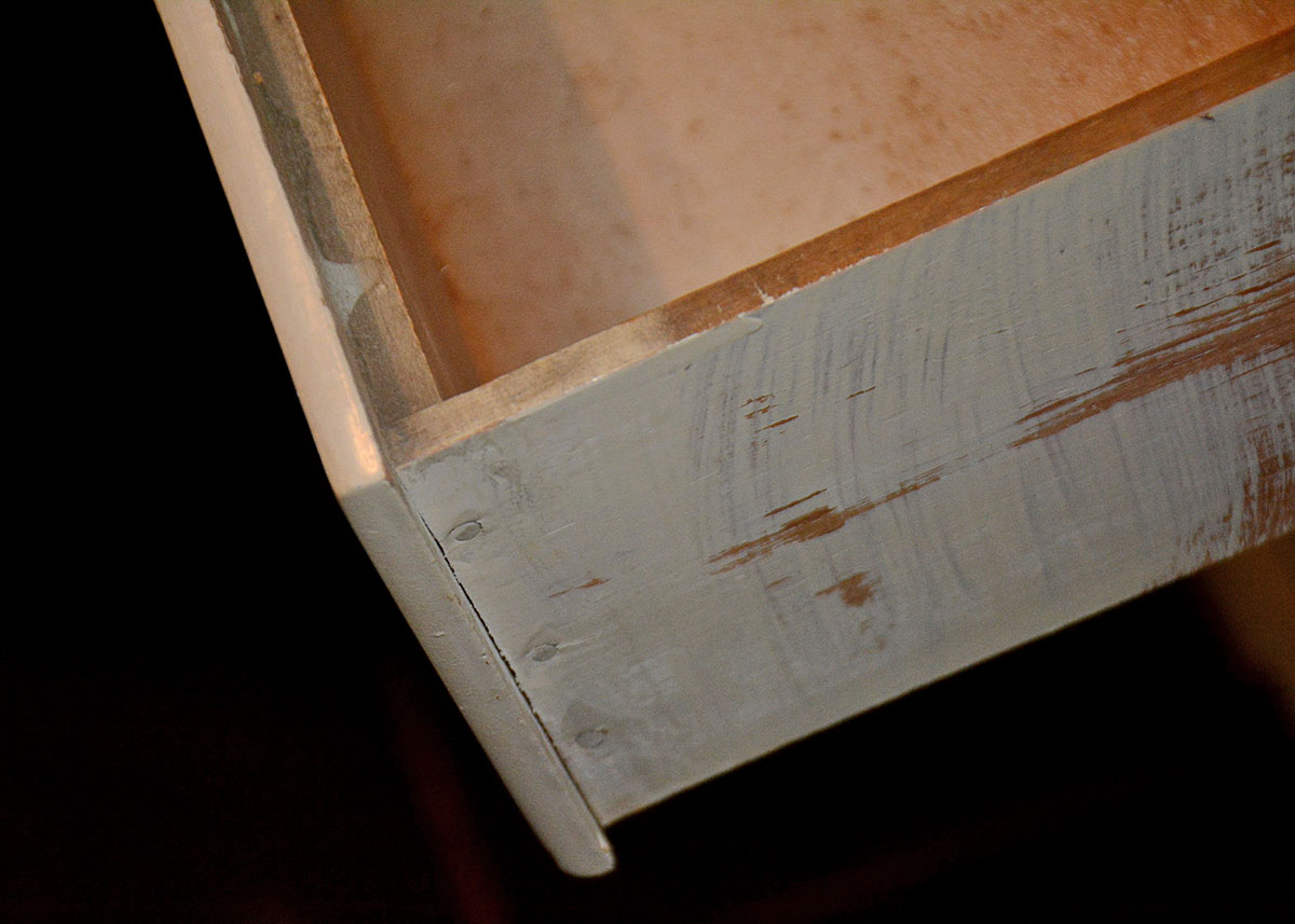 Vintage Art Deco Kitchen China Cabinet