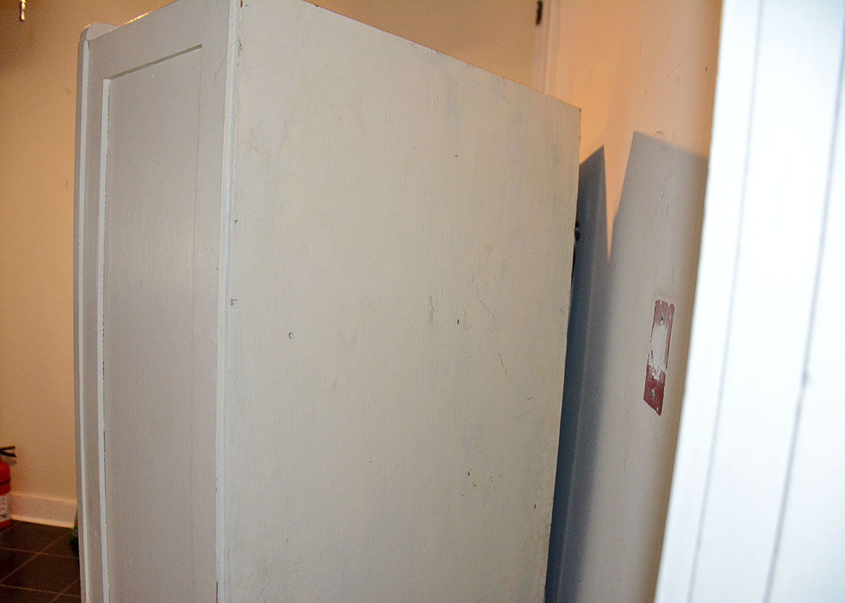 Vintage Art Deco Kitchen China Cabinet