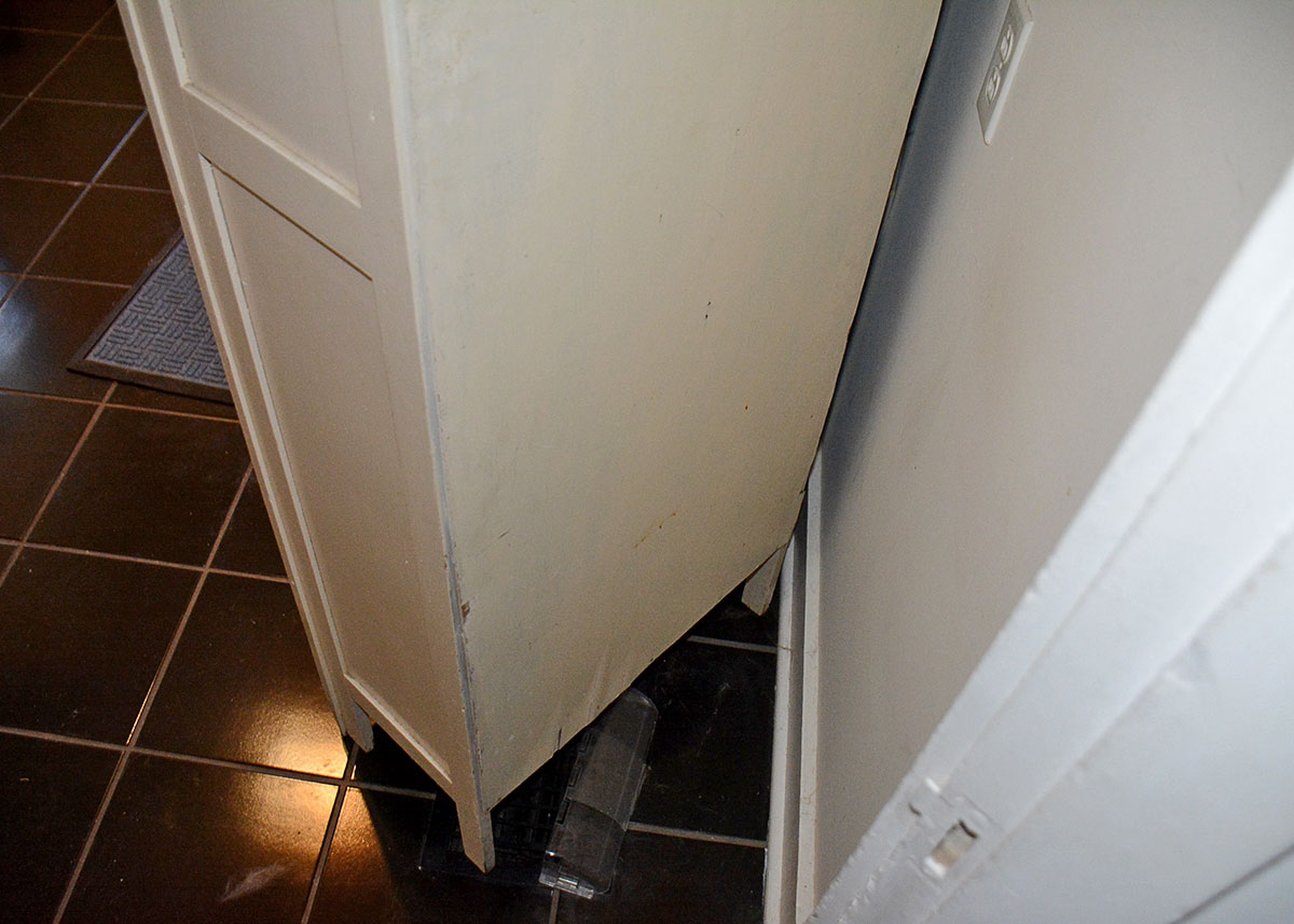 Vintage Art Deco Kitchen China Cabinet