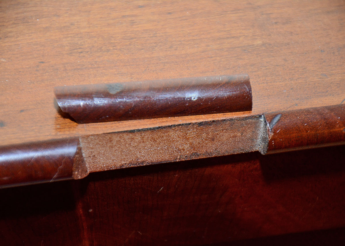 Antique Mahogany Empire Style Chest of Drawers, c. 1840