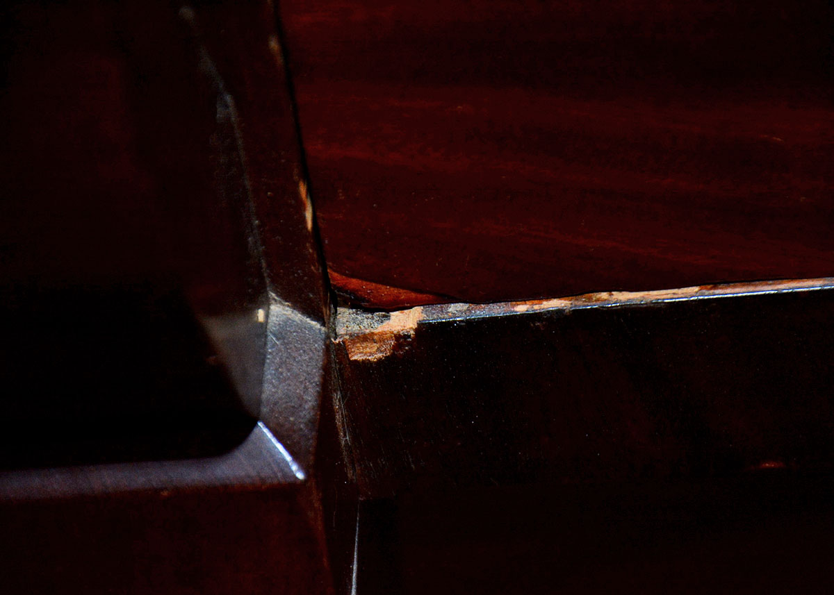 Antique Mahogany Empire Style Chest of Drawers, c. 1840