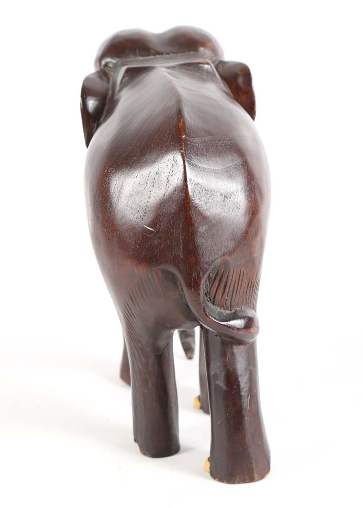 Hand Carved Wooden Elephants