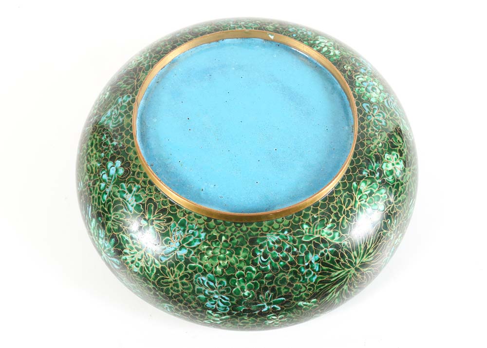 Japanese Cloisonné Brush Washer