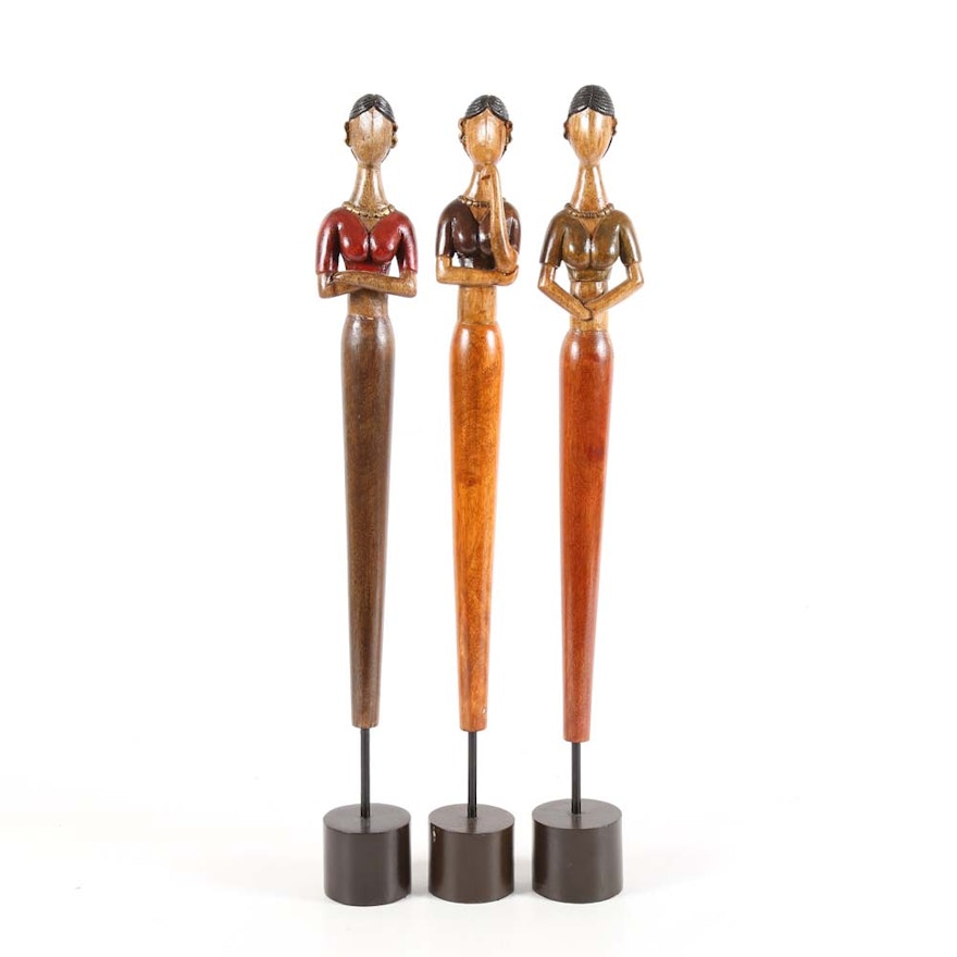 Elongated Female Statues by Pier 1 Imports