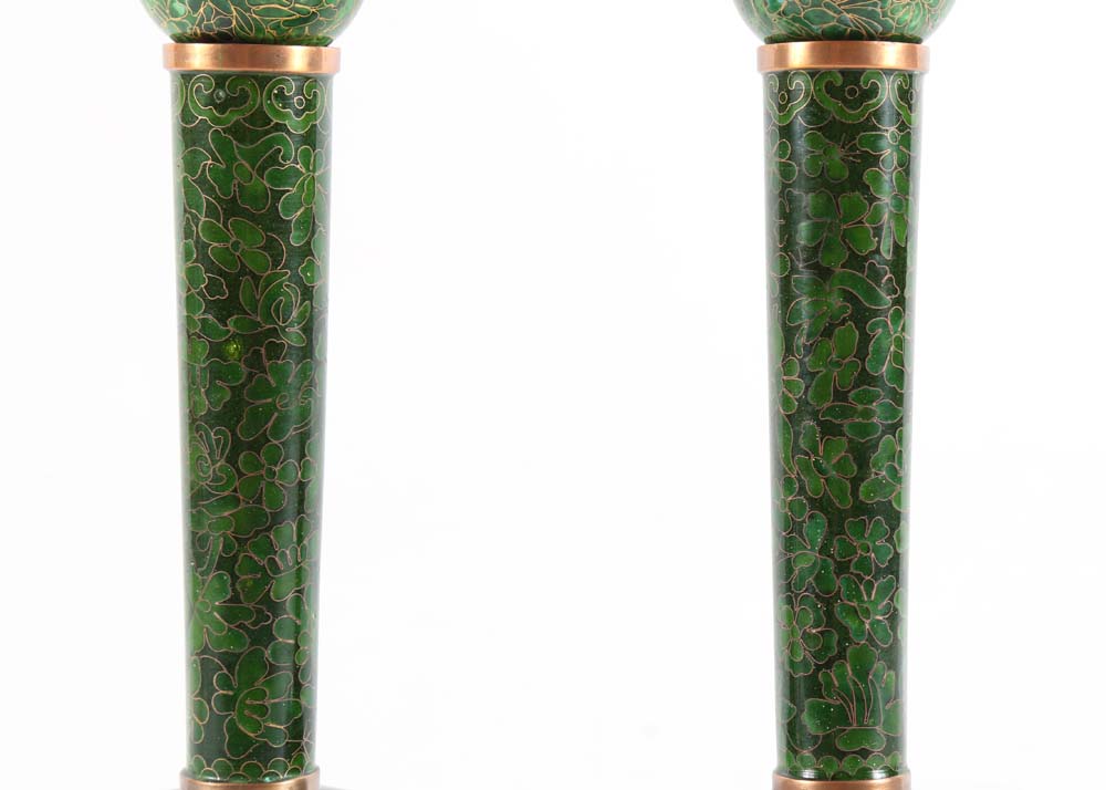 Japanese Cloisonné Vases