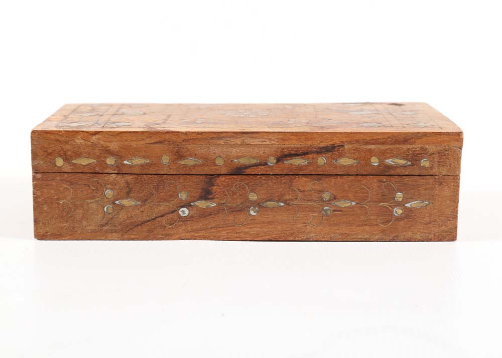 Inlaid Teak Boxes