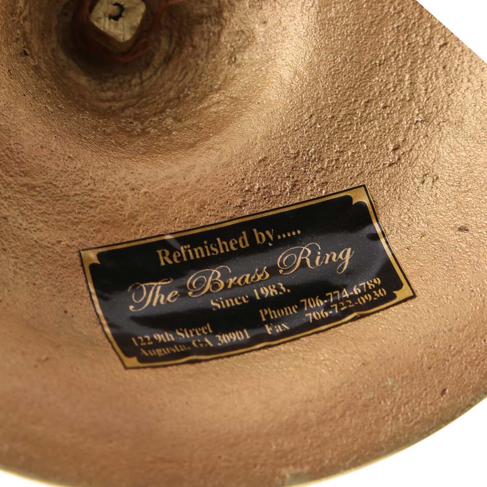 Refinished Brass Candelabras