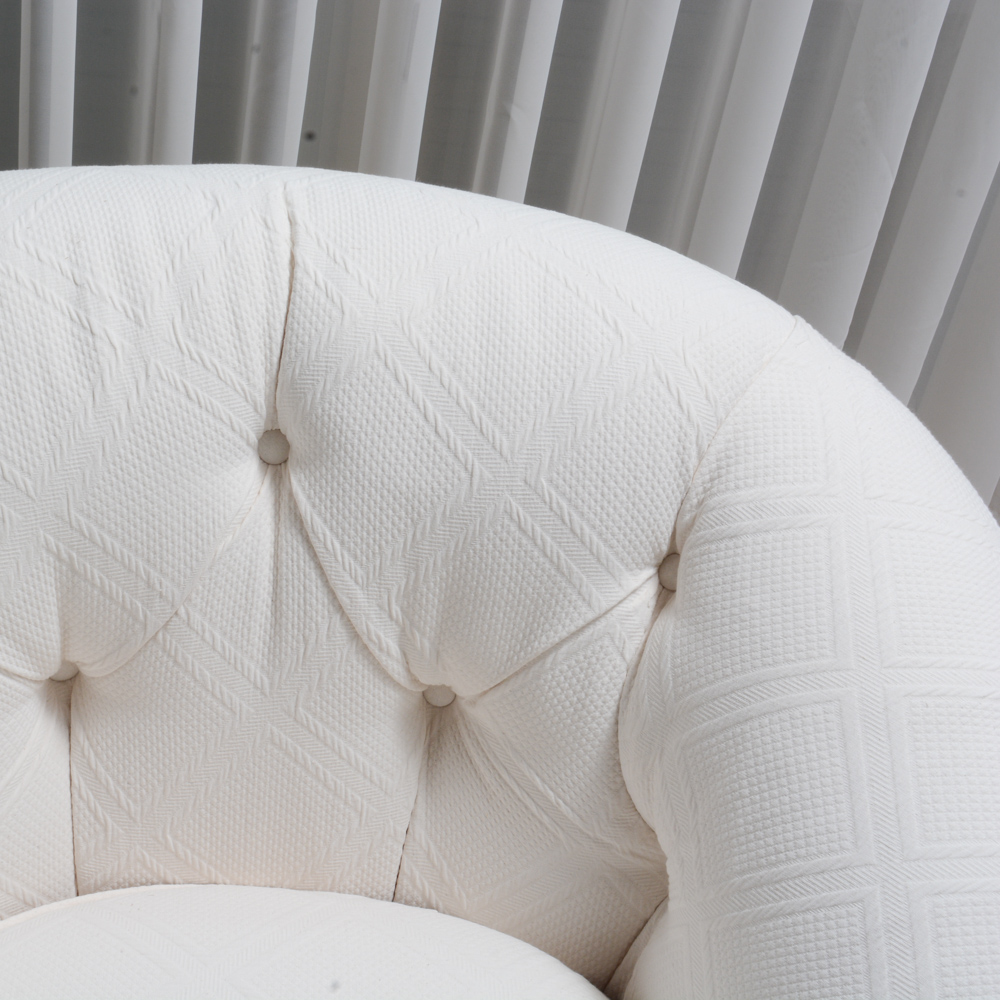 Pair of Vanguard Furniture Tufted Club Chairs