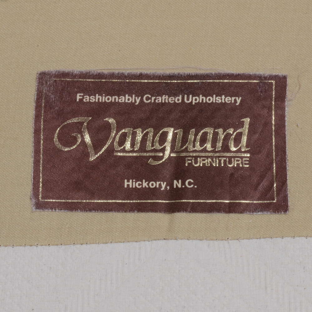 Pair of Vanguard Furniture Tufted Club Chairs