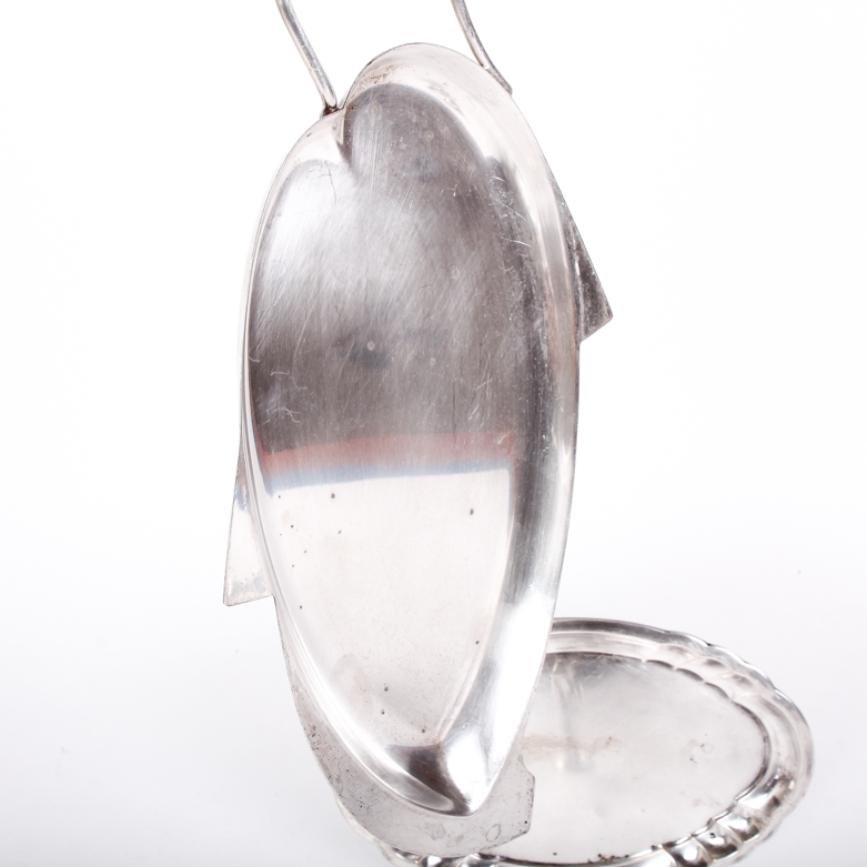 Assorted Silver-Tone Serveware