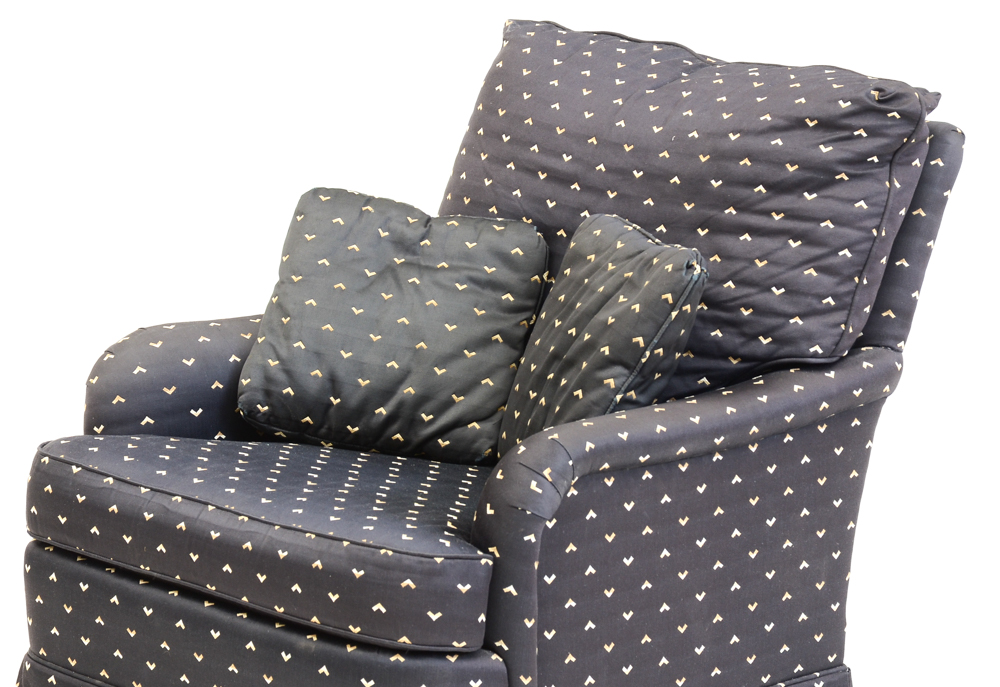 Sherrill Upholstered Lounge Chair and Ottoman