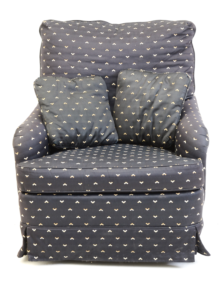 Sherrill Upholstered Lounge Chair and Ottoman