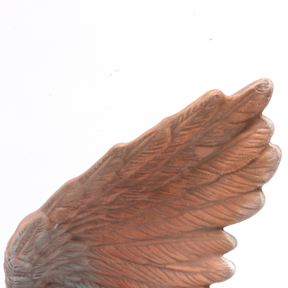 Bald Eagle Ceramic Sculpture