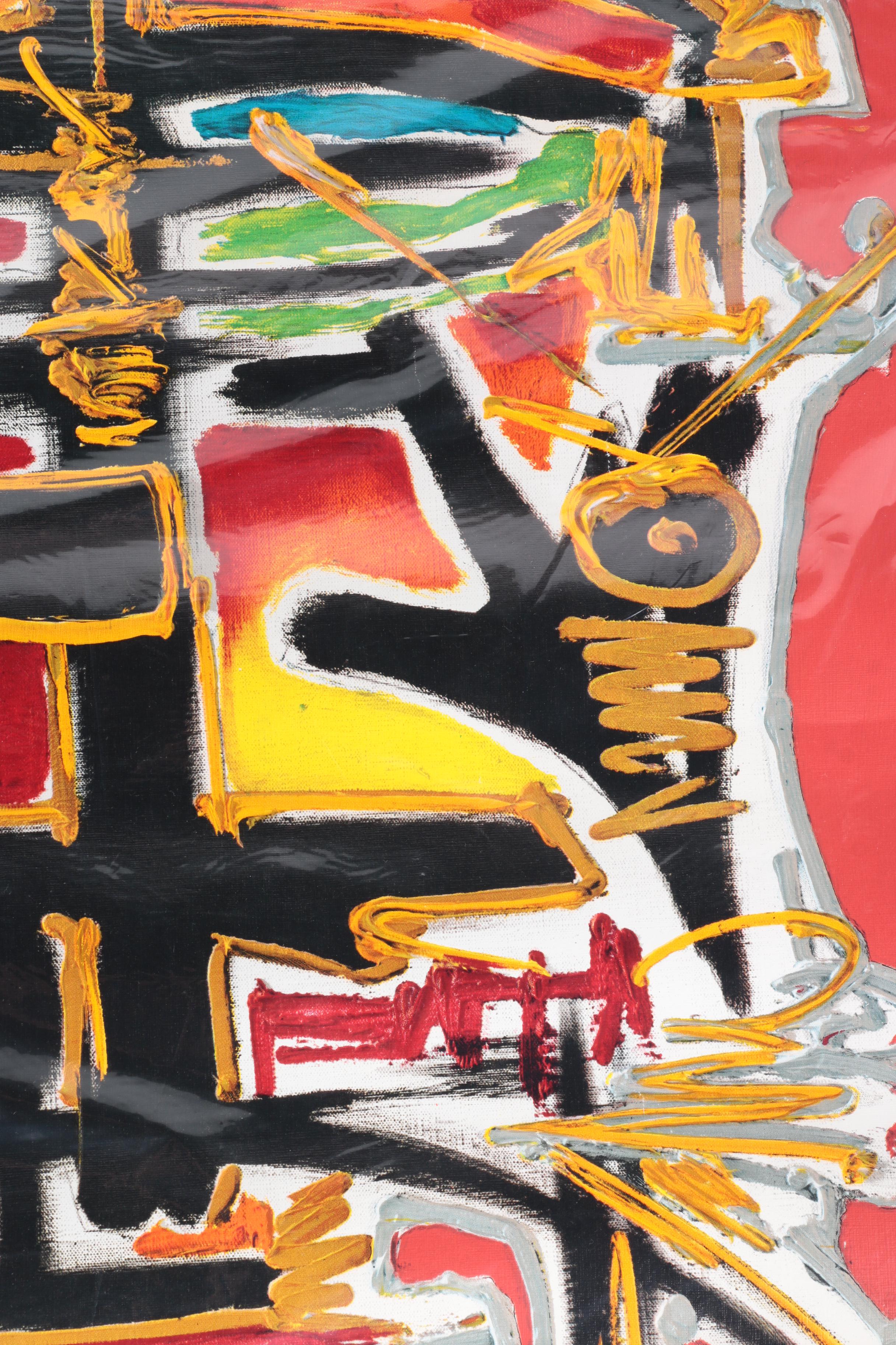 Georges Mathieu Air France Travel Posters