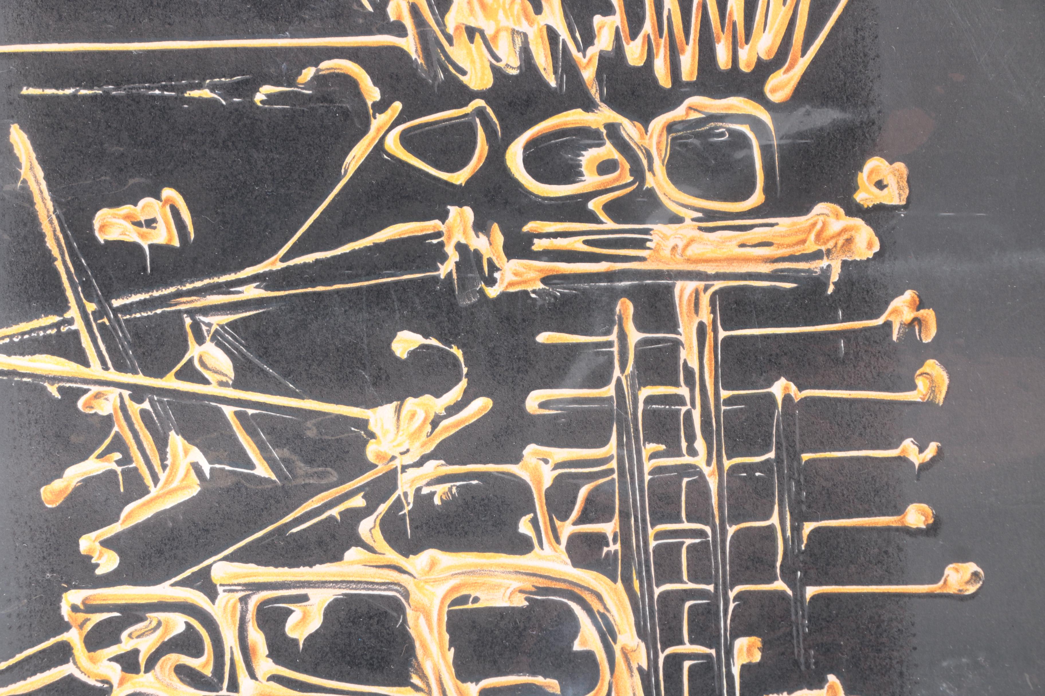 Georges Mathieu Air France Travel Posters