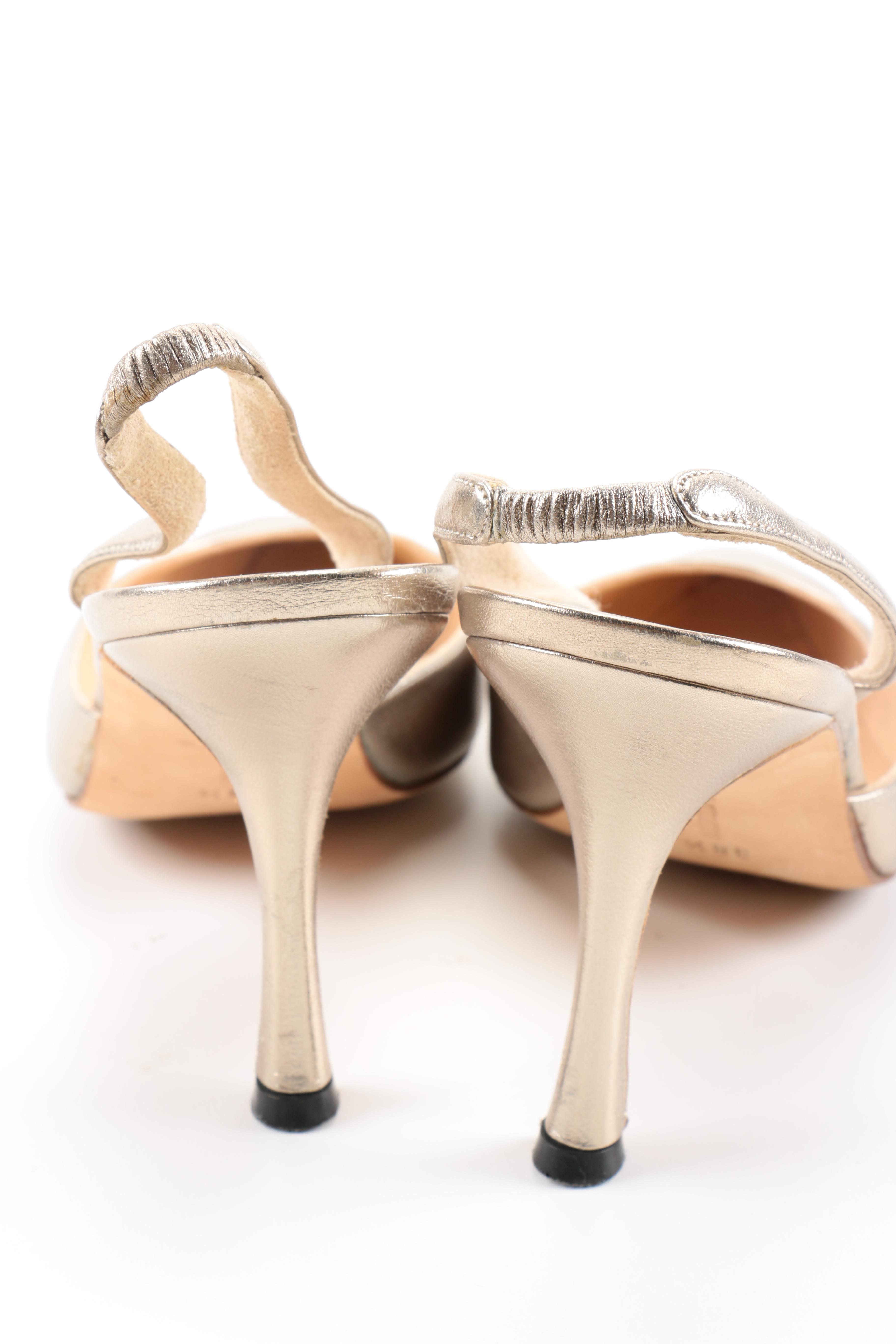 Manolo Blahnik Slingbacks