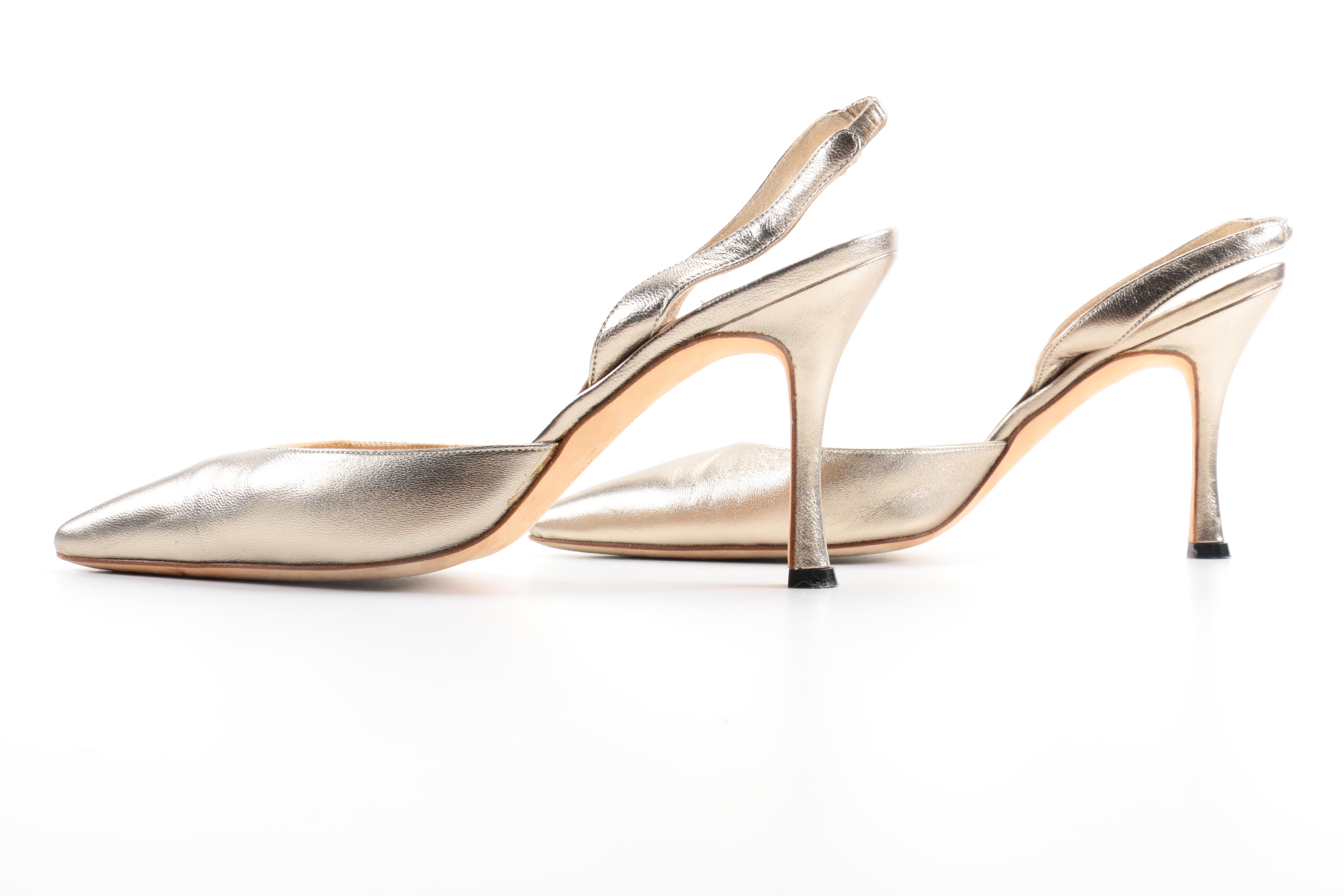 Manolo Blahnik Slingbacks