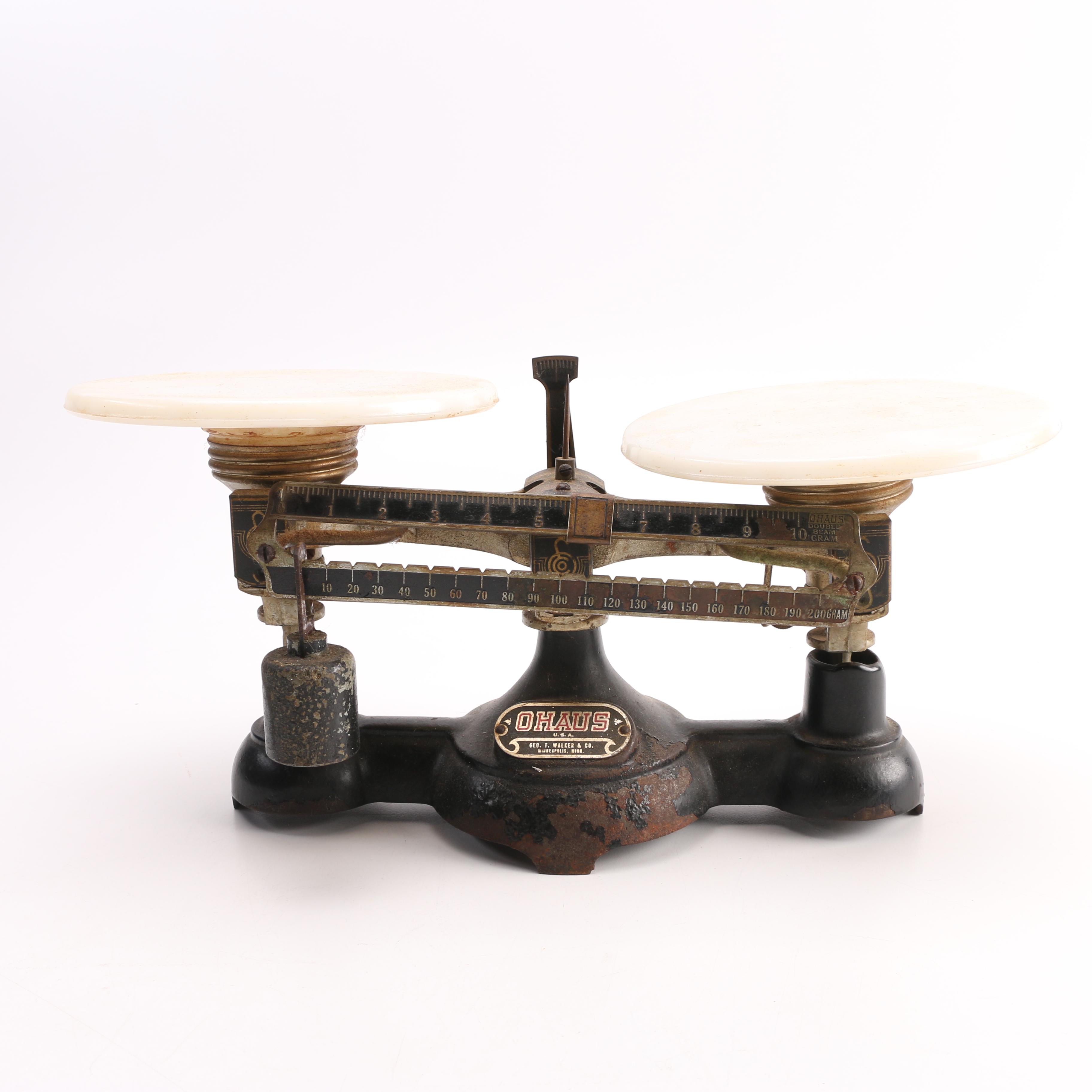 Vintage Ohaus Balance Scale