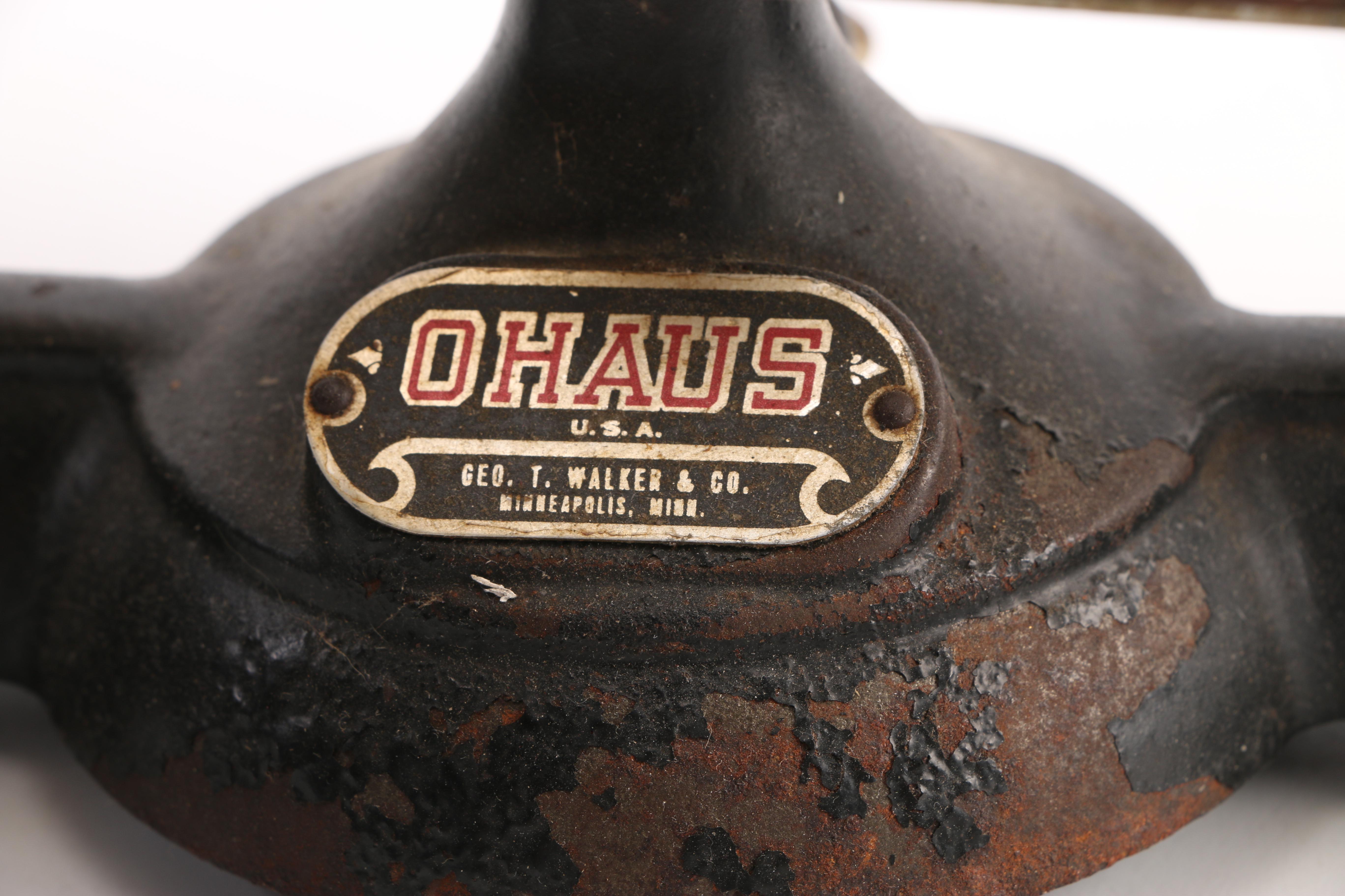 Vintage Ohaus Balance Scale