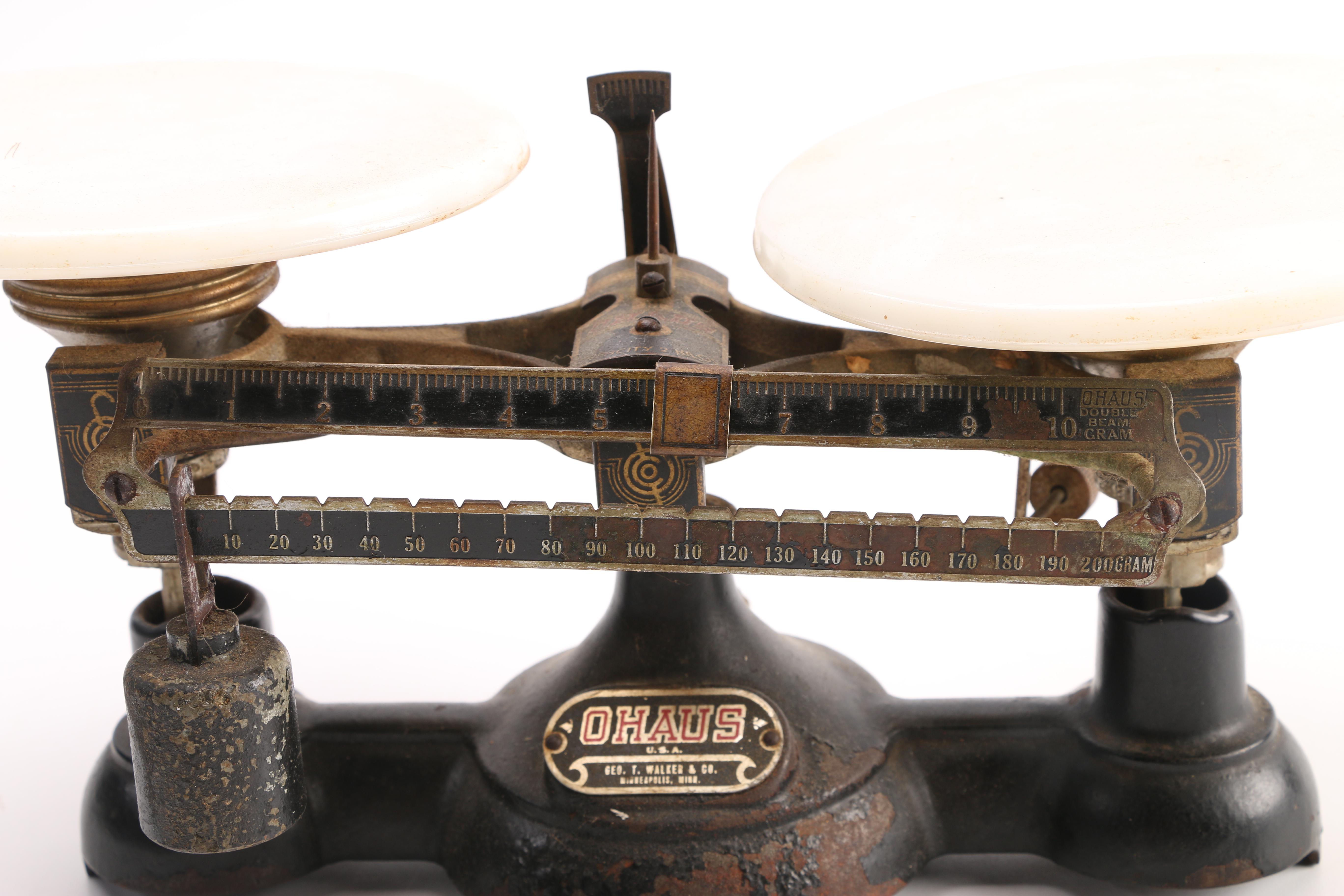 Vintage Ohaus Balance Scale
