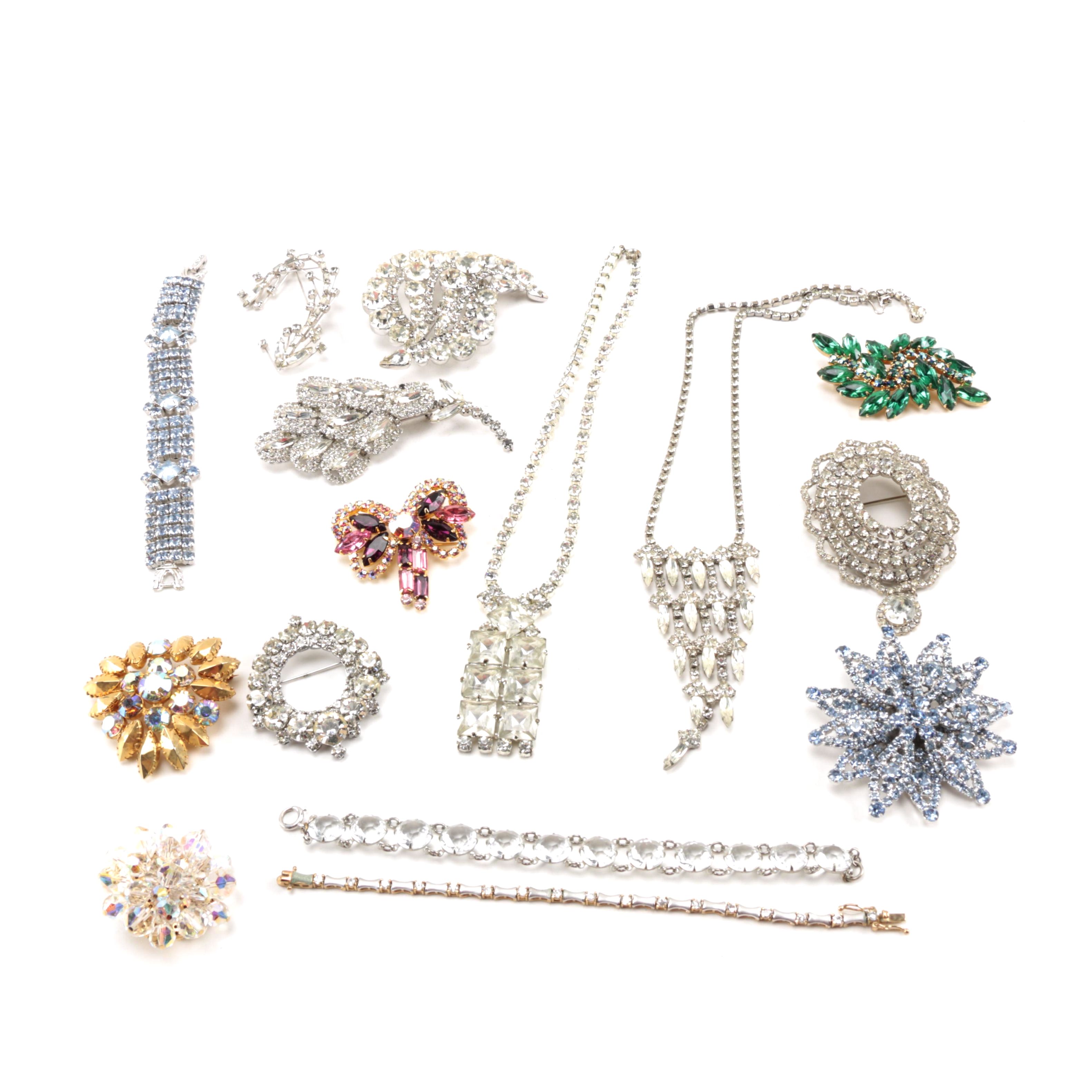 Vintage Rhinestone Jewelry