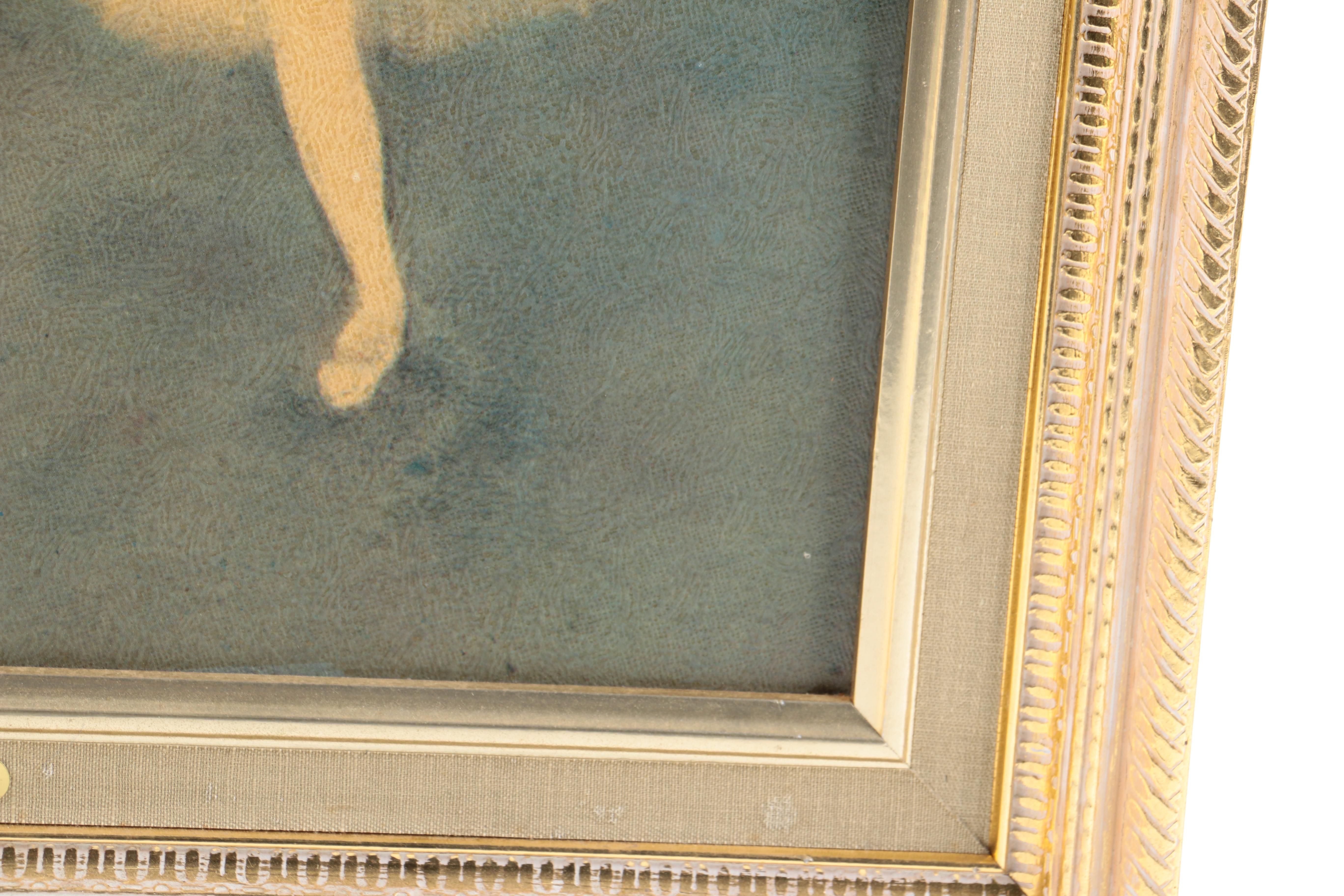 Offset Lithograph After Edgar Degas' Painting "Two Dancers on Stage"