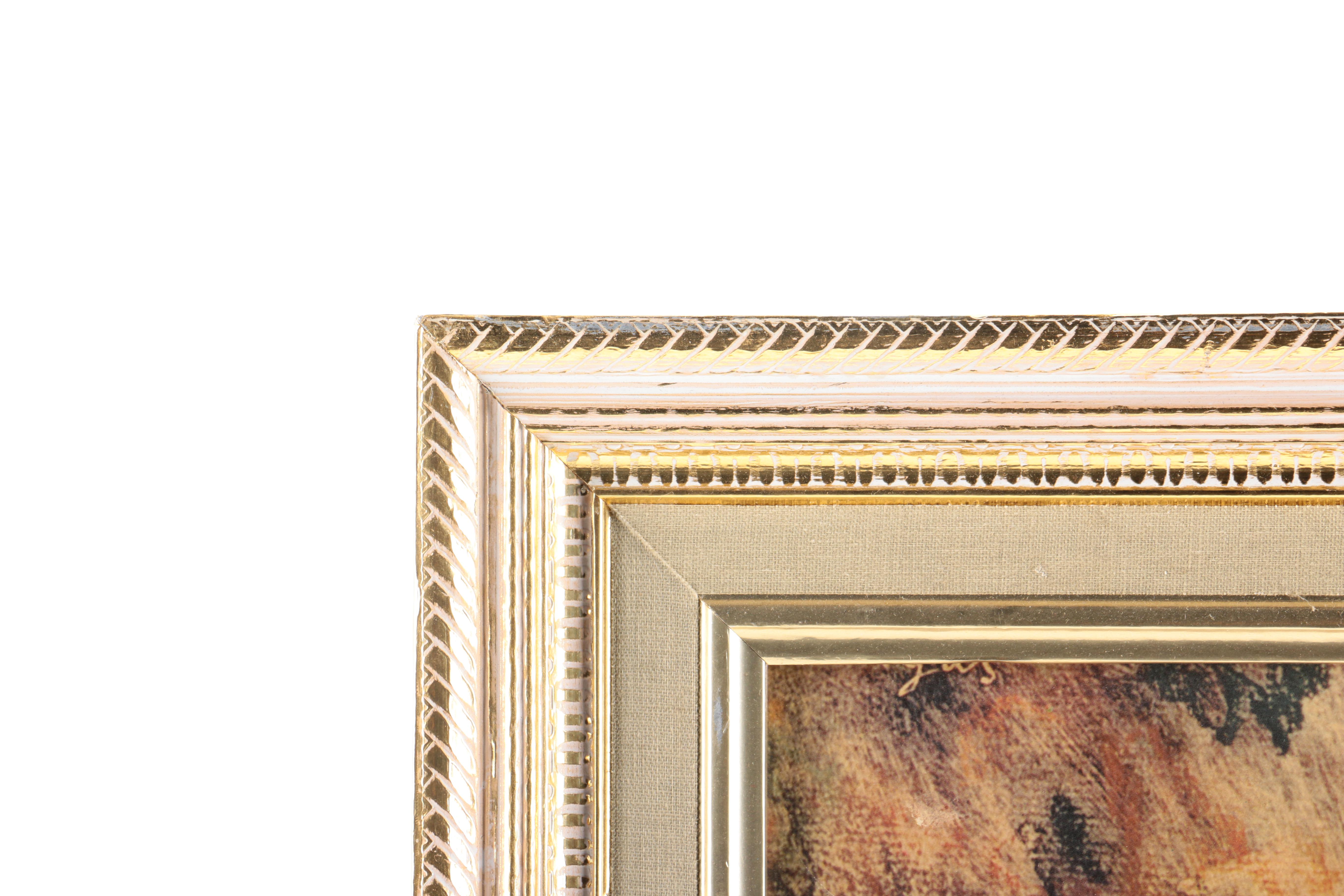 Offset Lithograph After Edgar Degas' Painting "Two Dancers on Stage"