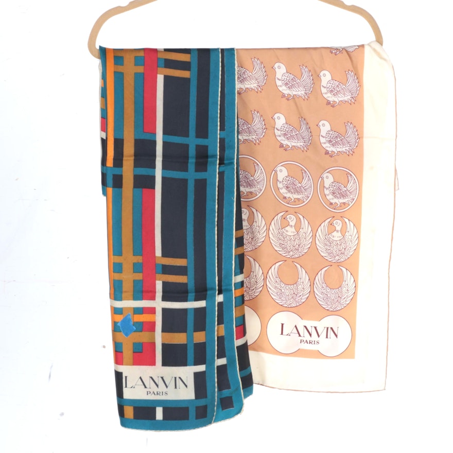 Lanvin Silk Scarves