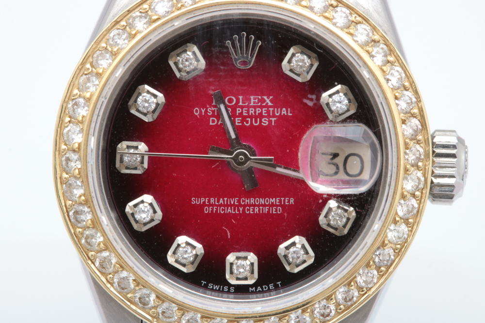 18K Gold & Stainless Steel Rolex Oyster Perpetual Datejust Watch