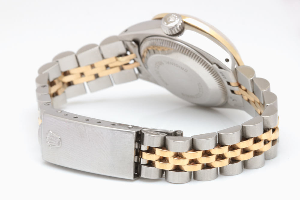 18K Gold & Stainless Steel Rolex Oyster Perpetual Datejust Watch