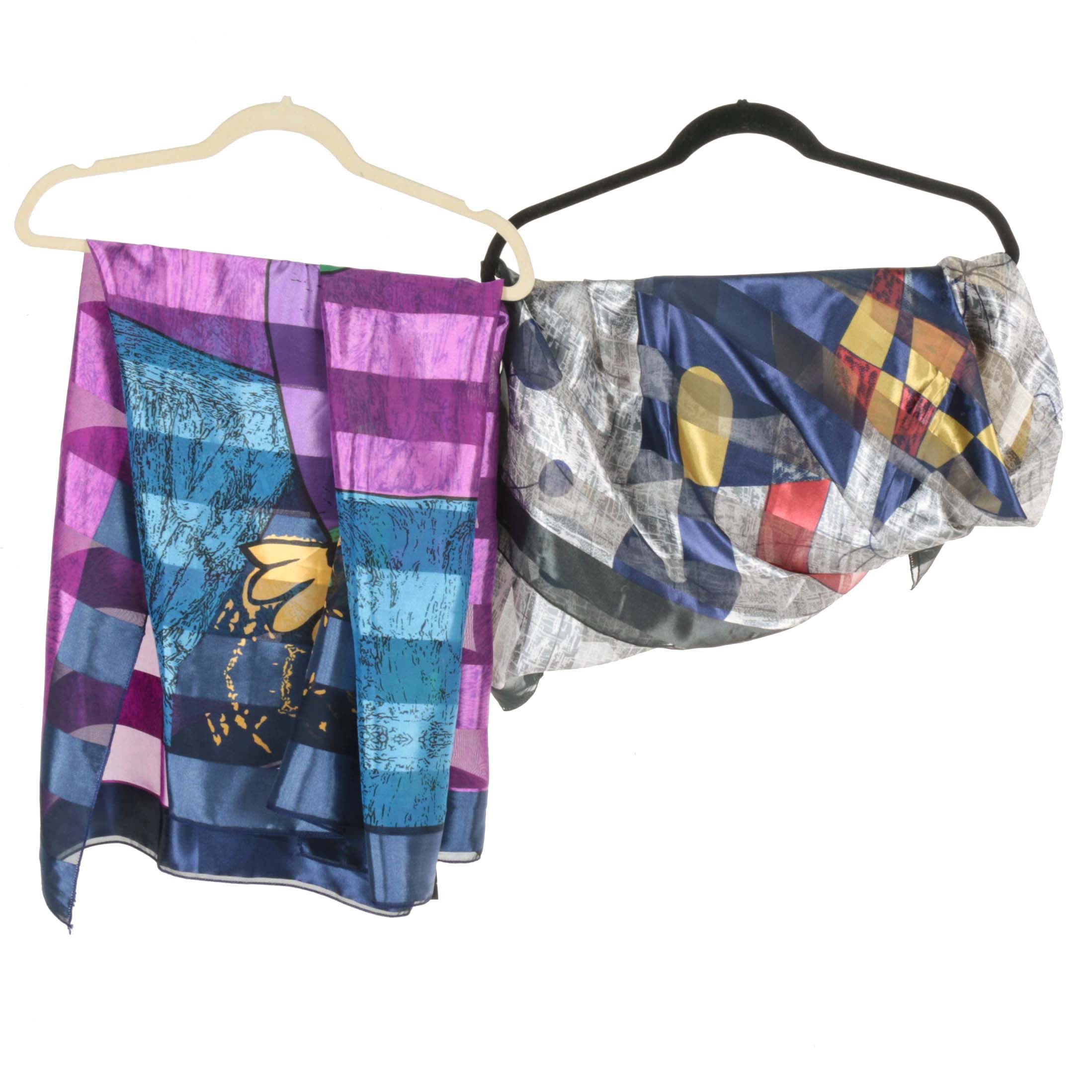 Picasso and Miro Scarves
