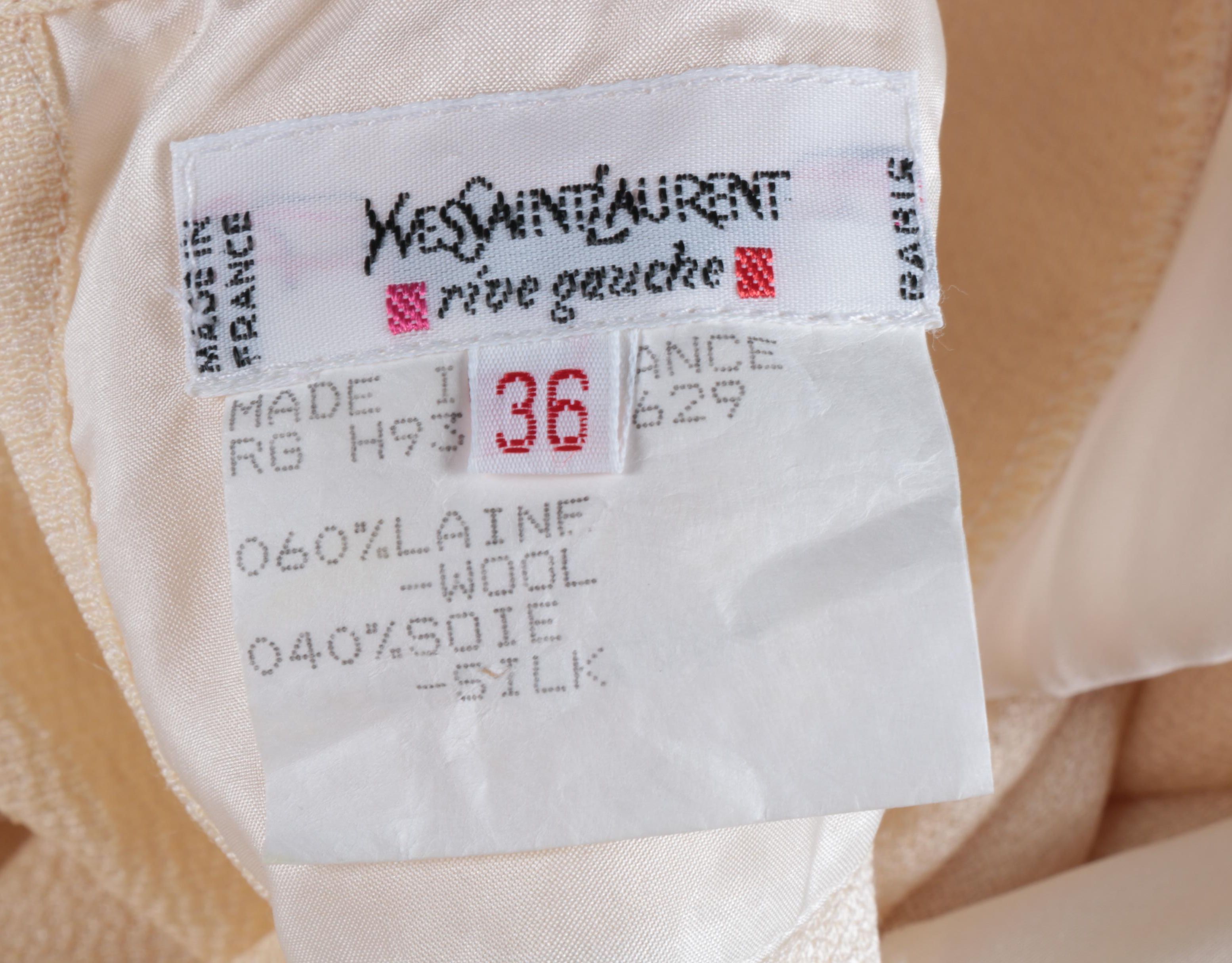 Designer Blouses Featuring Giorgio Armani and Yves Saint Laurent