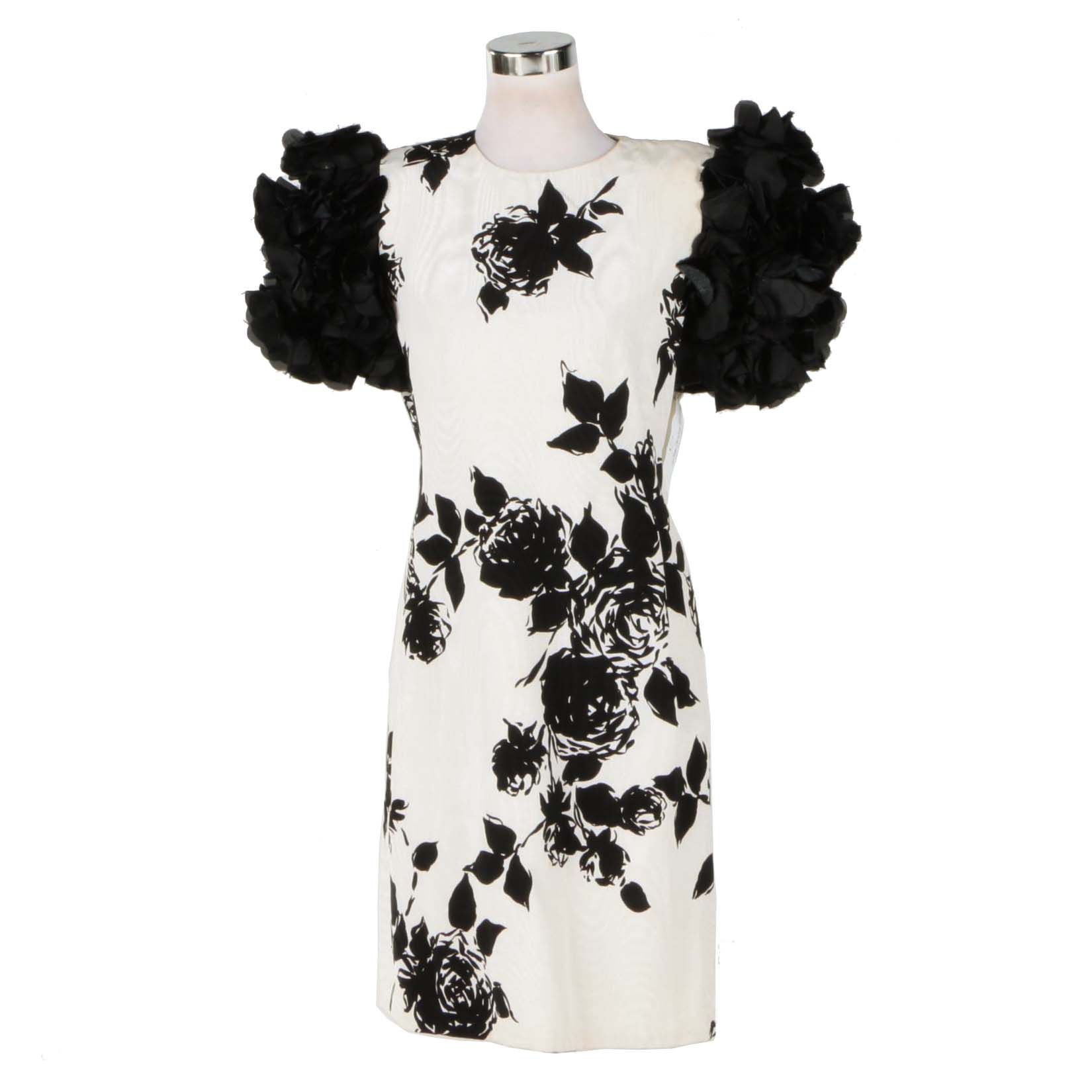 Vintage Carolina Herrera Cocktail Dress