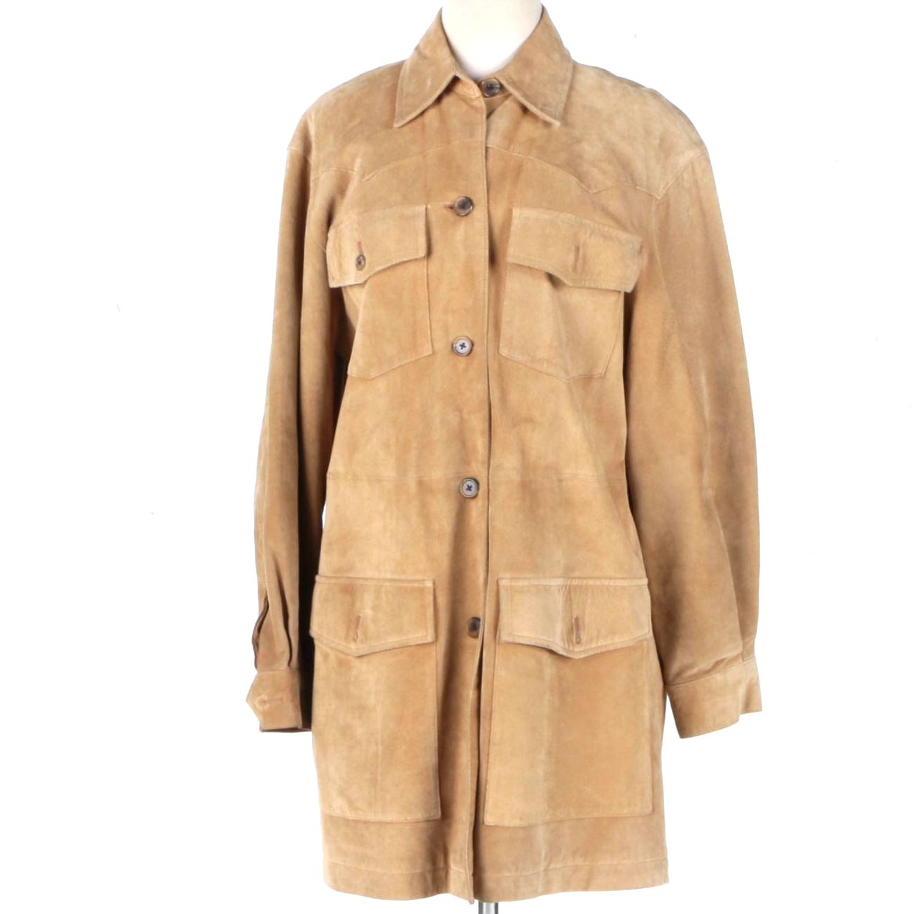 Lauren Ralph Lauren Suede Coat