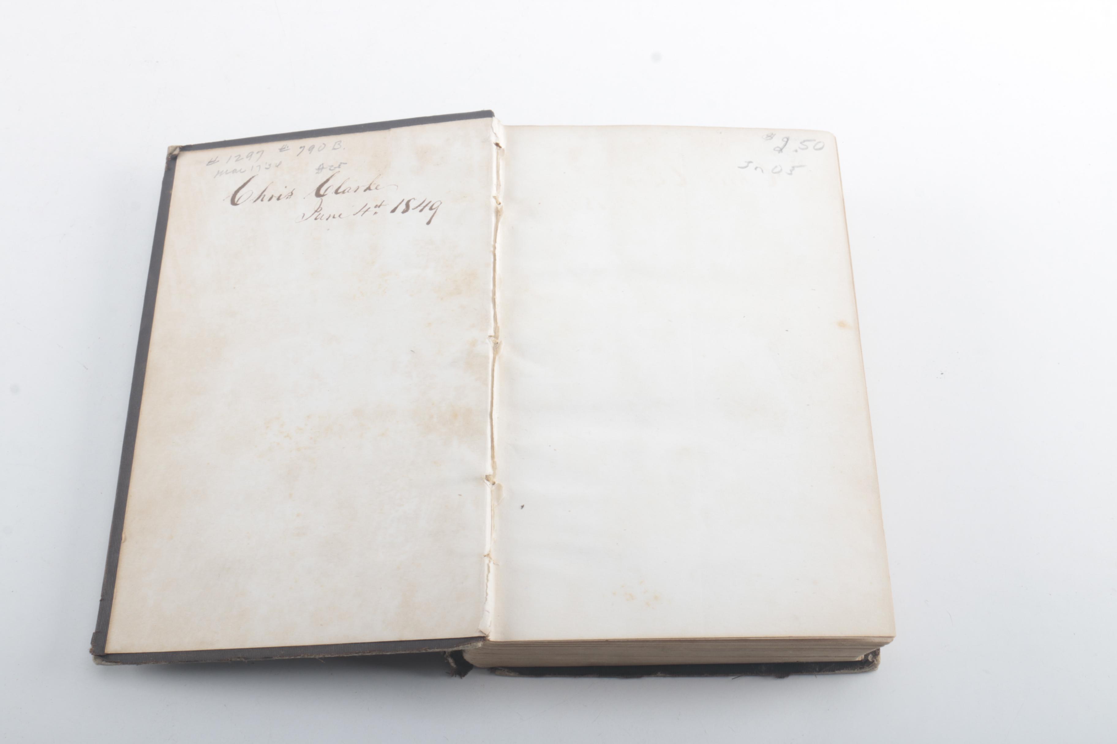 Antique Copy of "Life of John Quincy Adams" Book