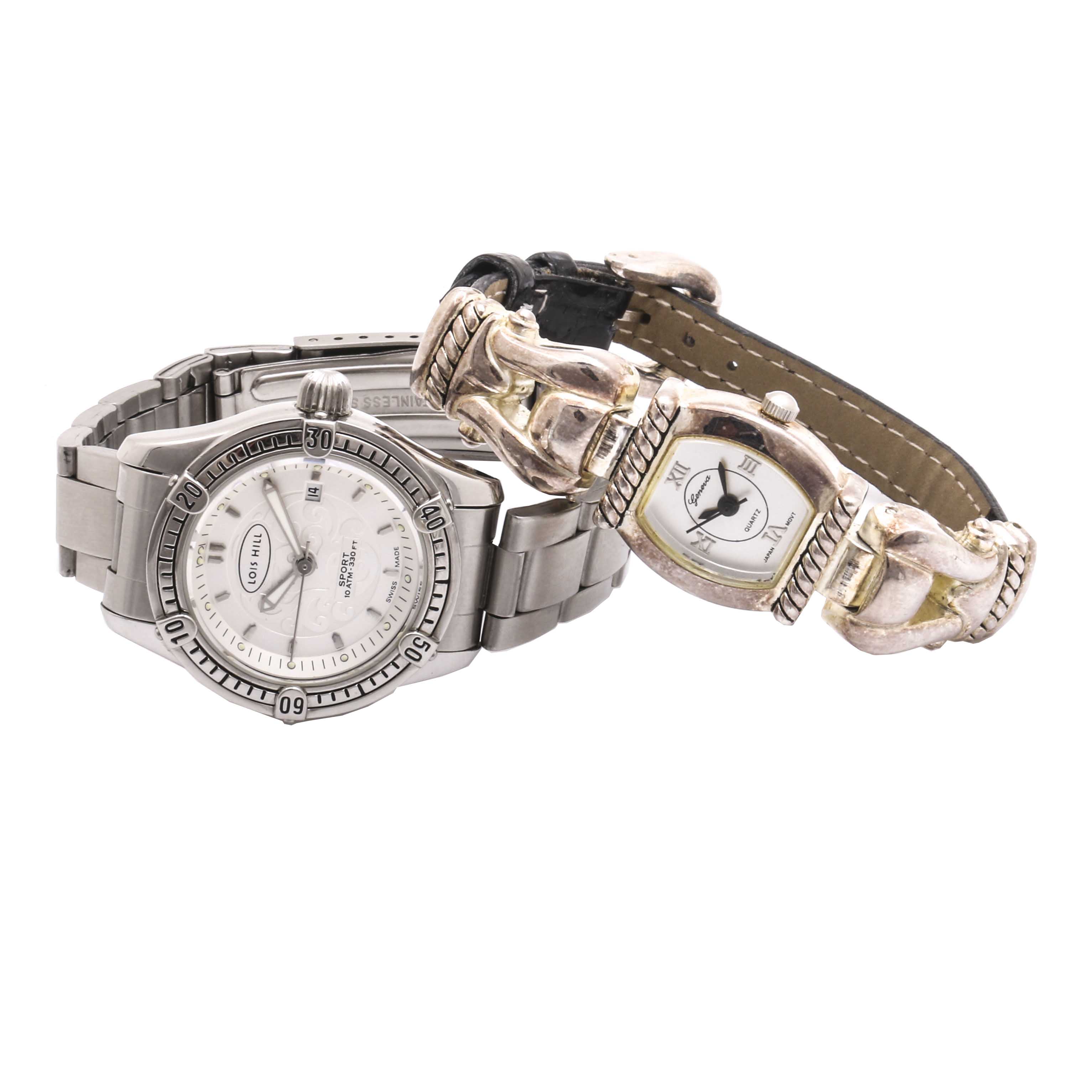 Selection of Geneva Quartz  and Lois Hill Stainless Steel Watches