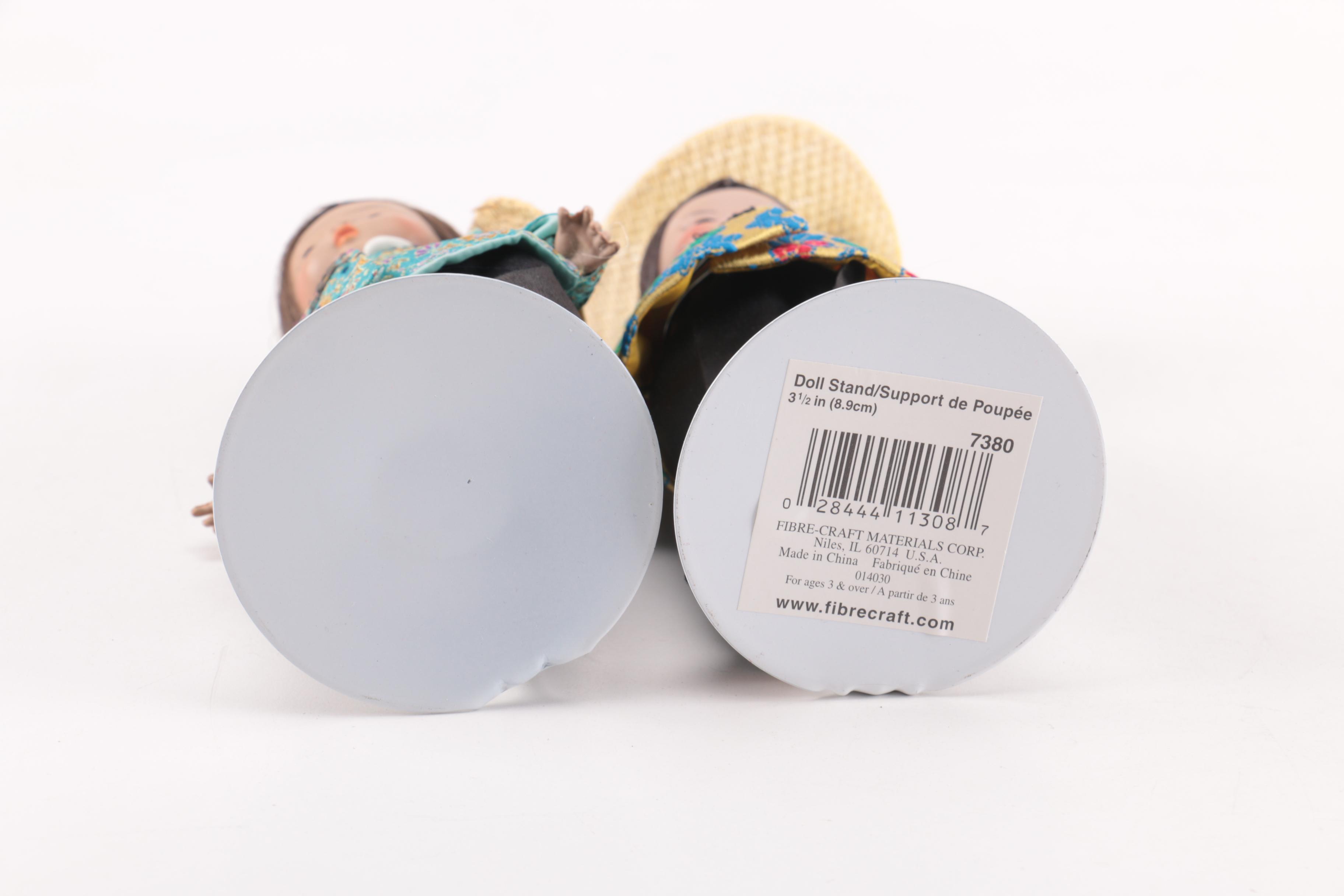 Dolls Wearing Cheongsam